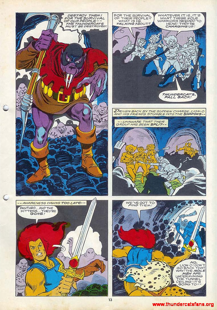 Read online ThunderCats (1987) comic -  Issue #19 - 12