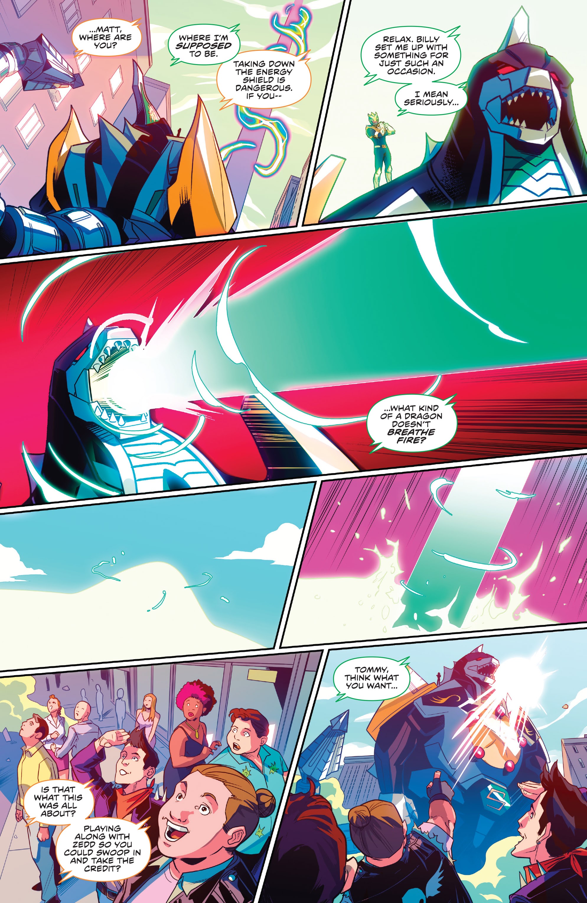 Read online Mighty Morphin comic -  Issue #8 - 17