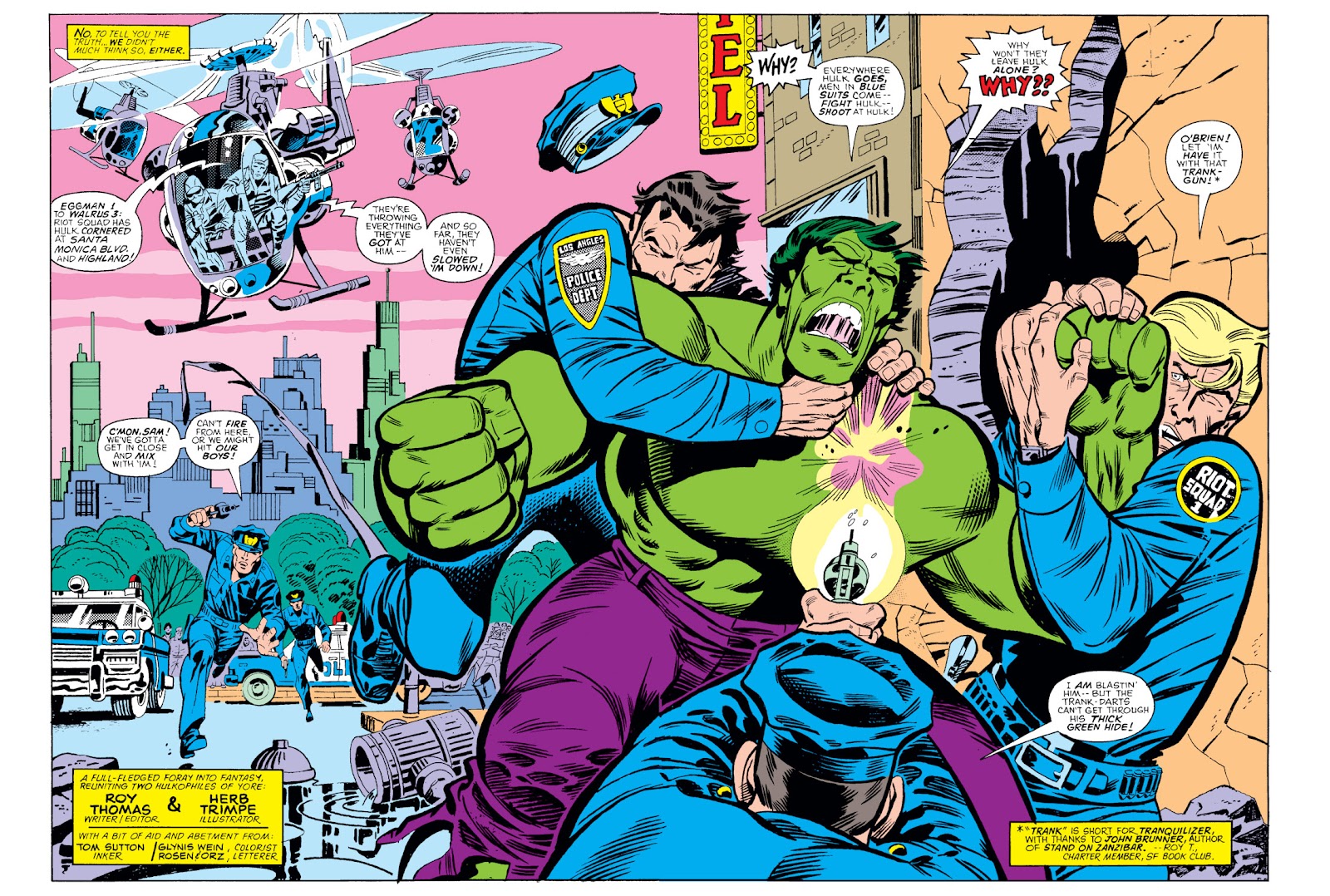 <{ $series->title }} issue 2 - The Hulk had the brain of Bruce Banner - Page 3