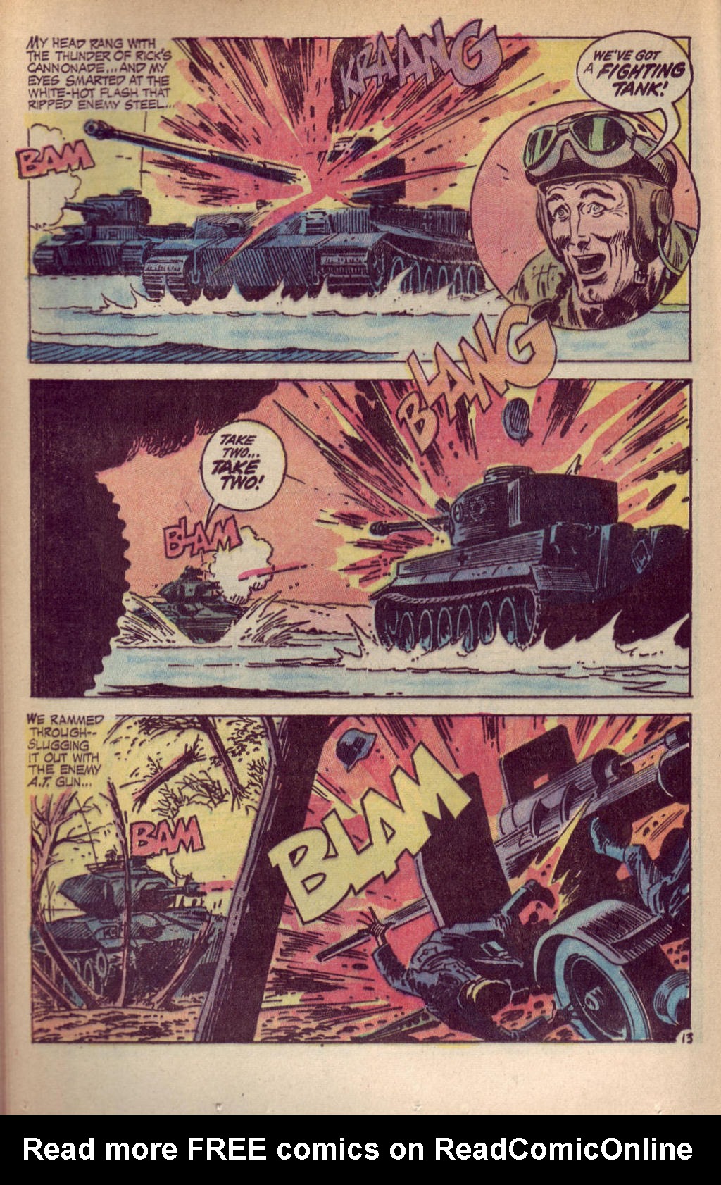 Read online G.I. Combat (1952) comic -  Issue #150 - 17