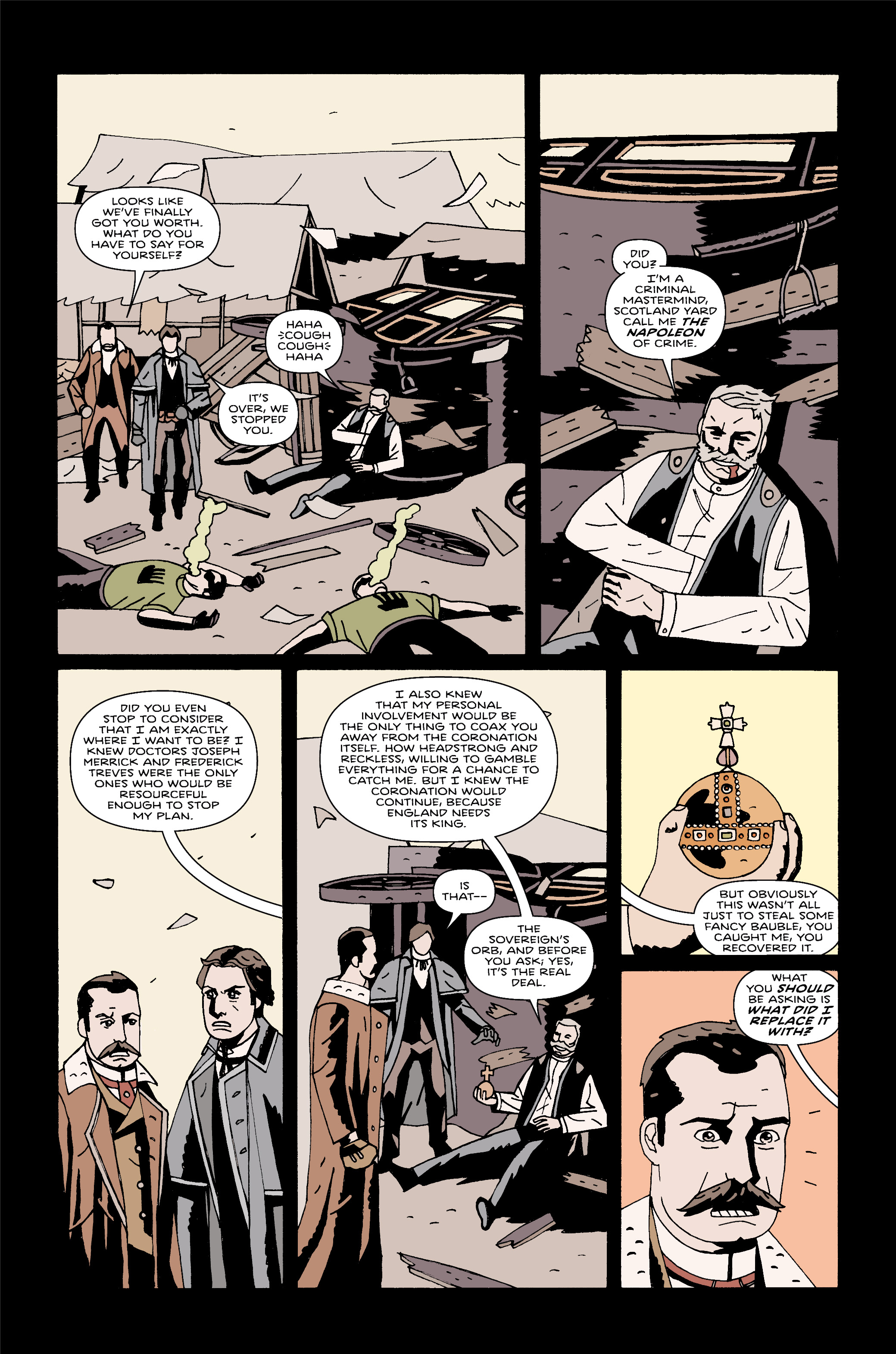 Read online Merrick: The Sensational Elephantman comic -  Issue #6 - 13