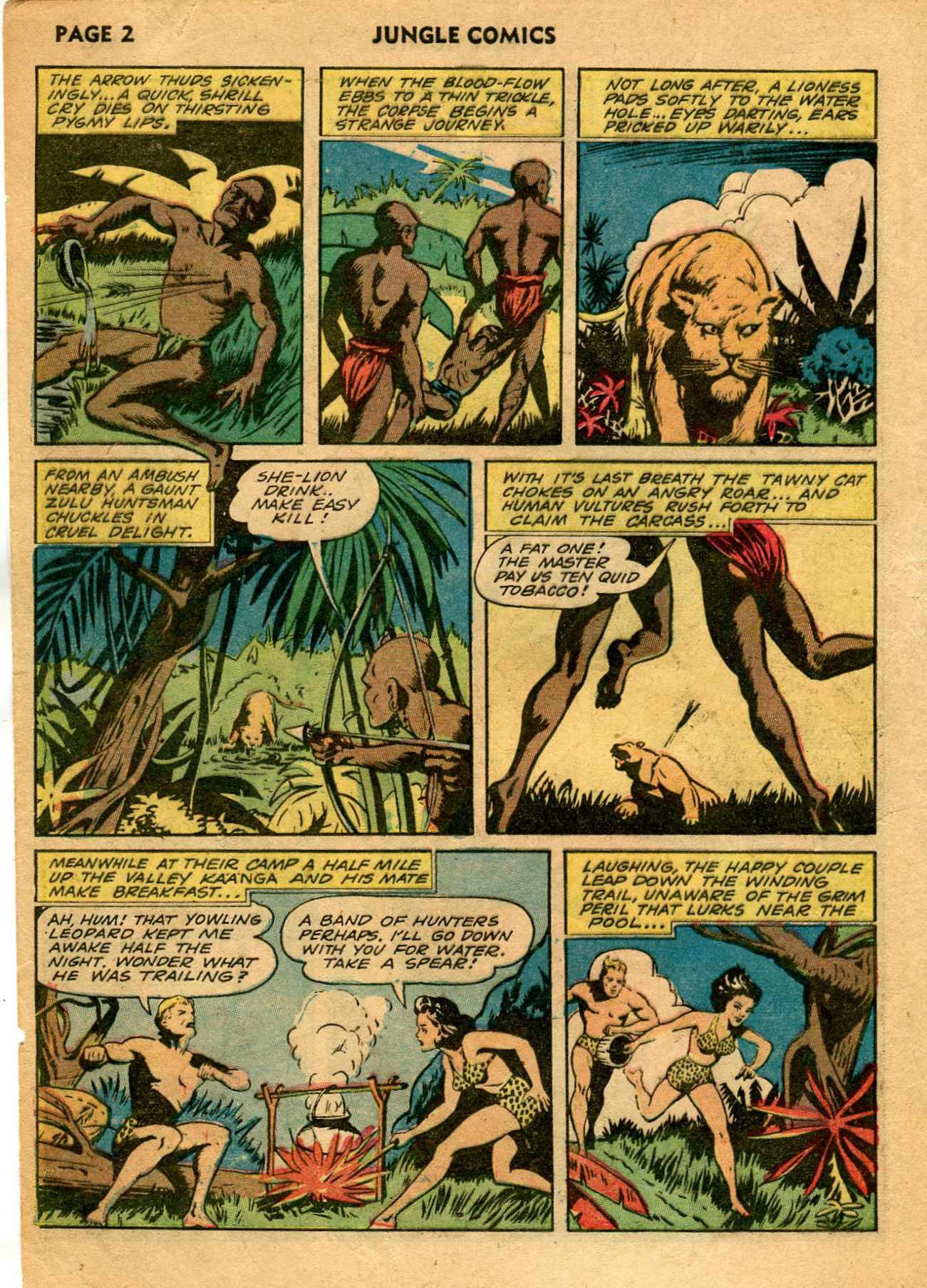 Read online Jungle Comics comic -  Issue #40 - 4