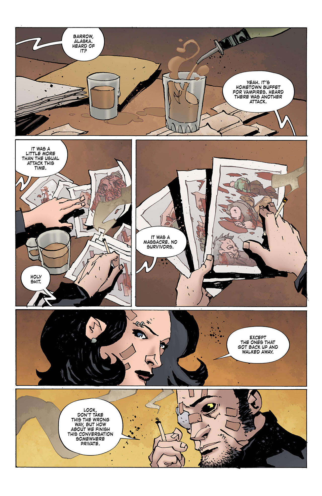 Read online Criminal Macabre: Final Night - The 30 Days of Night Crossover comic -  Issue #1 - 6