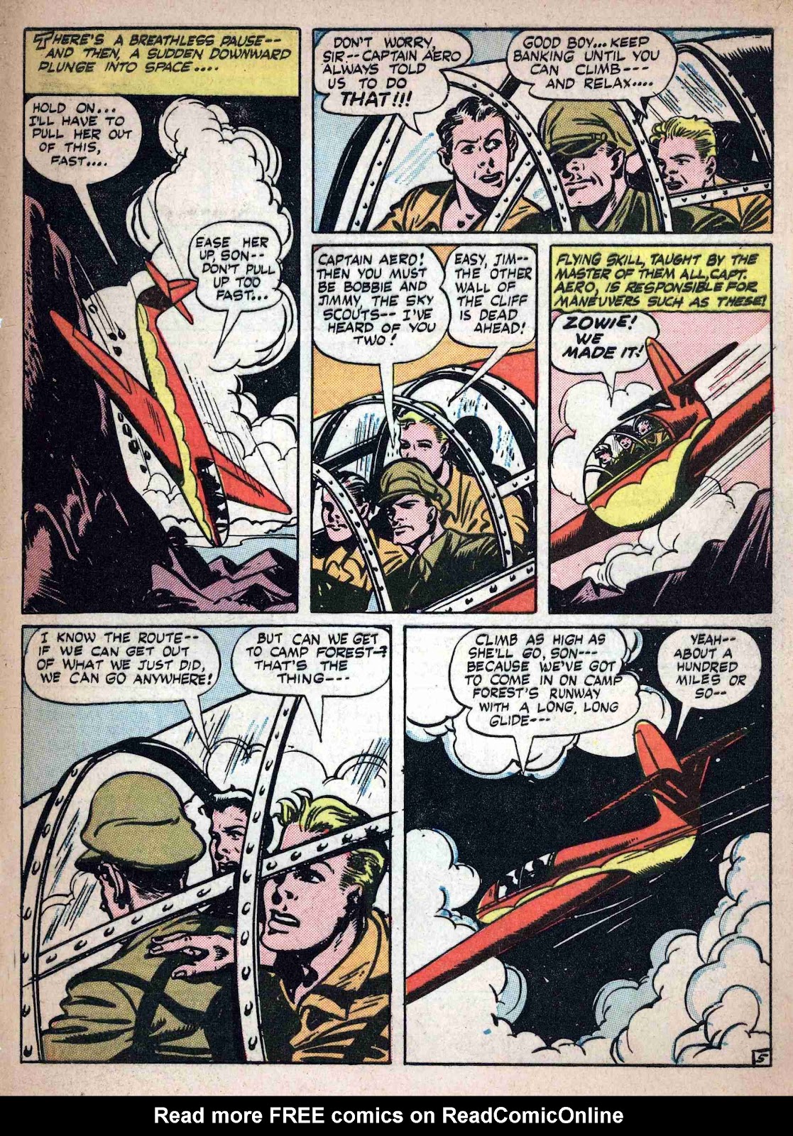 Captain Aero Comics issue 22 - Page 49