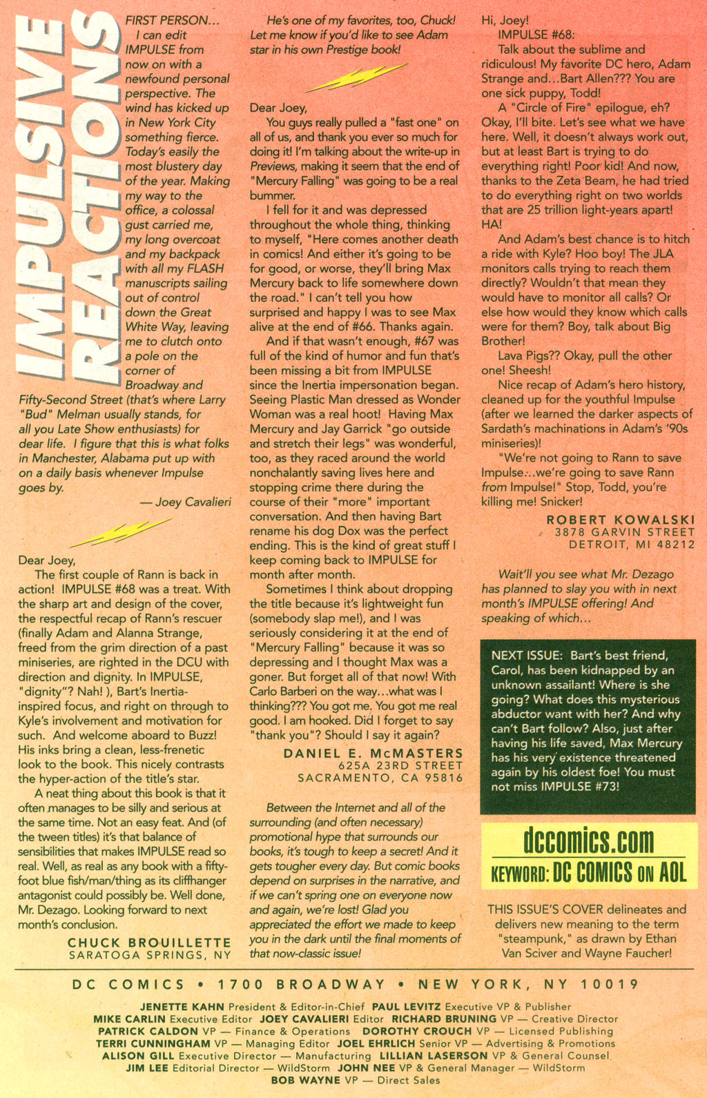 Read online Impulse (1995) comic -  Issue #71 - 24