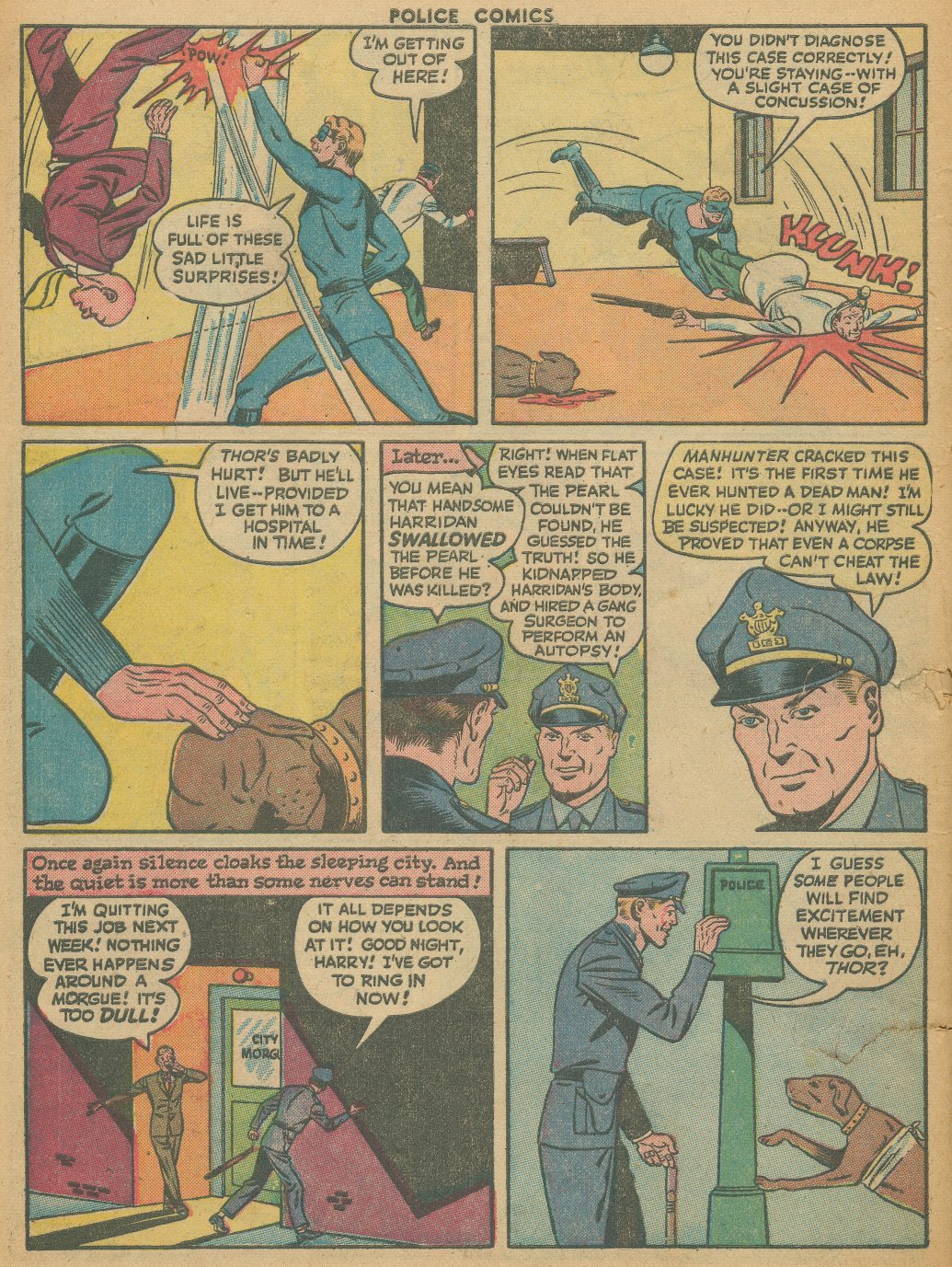 Read online Police Comics comic -  Issue #52 - 48