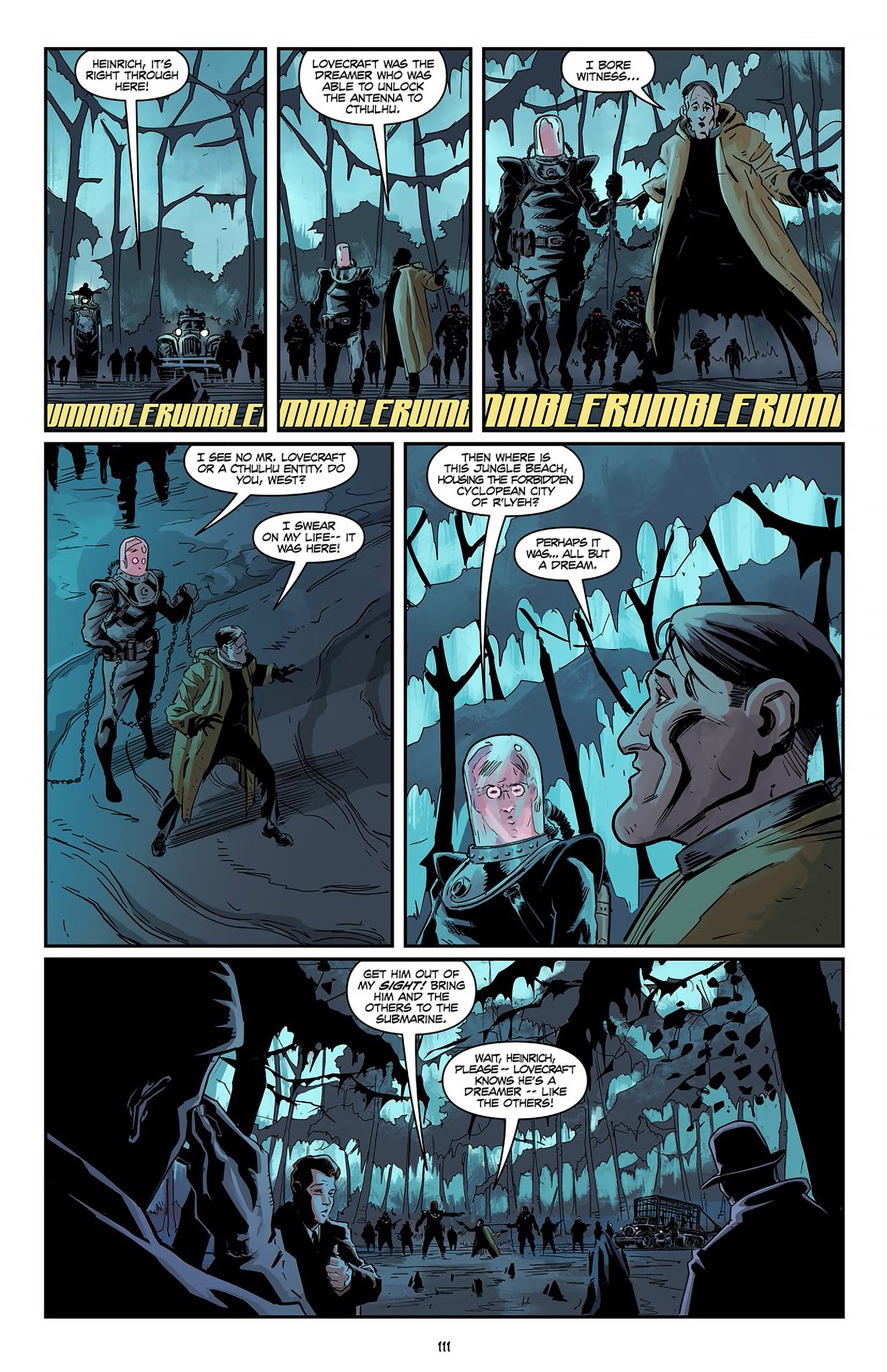 Read online Lovecraft P.I. - The Curious Case of ReAnimator comic -  Issue # TPB - 111