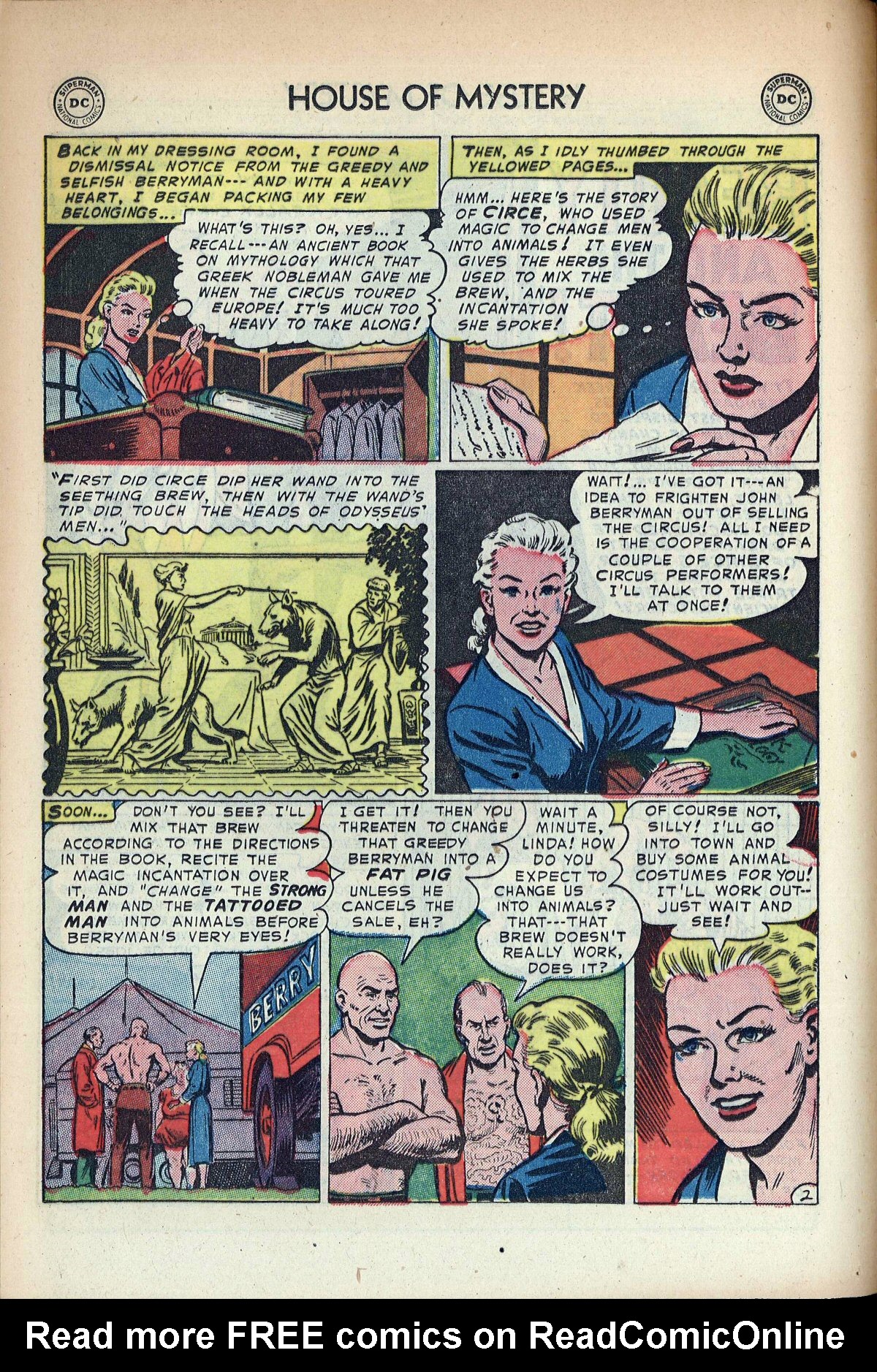 Read online House of Mystery (1951) comic -  Issue #17 - 12