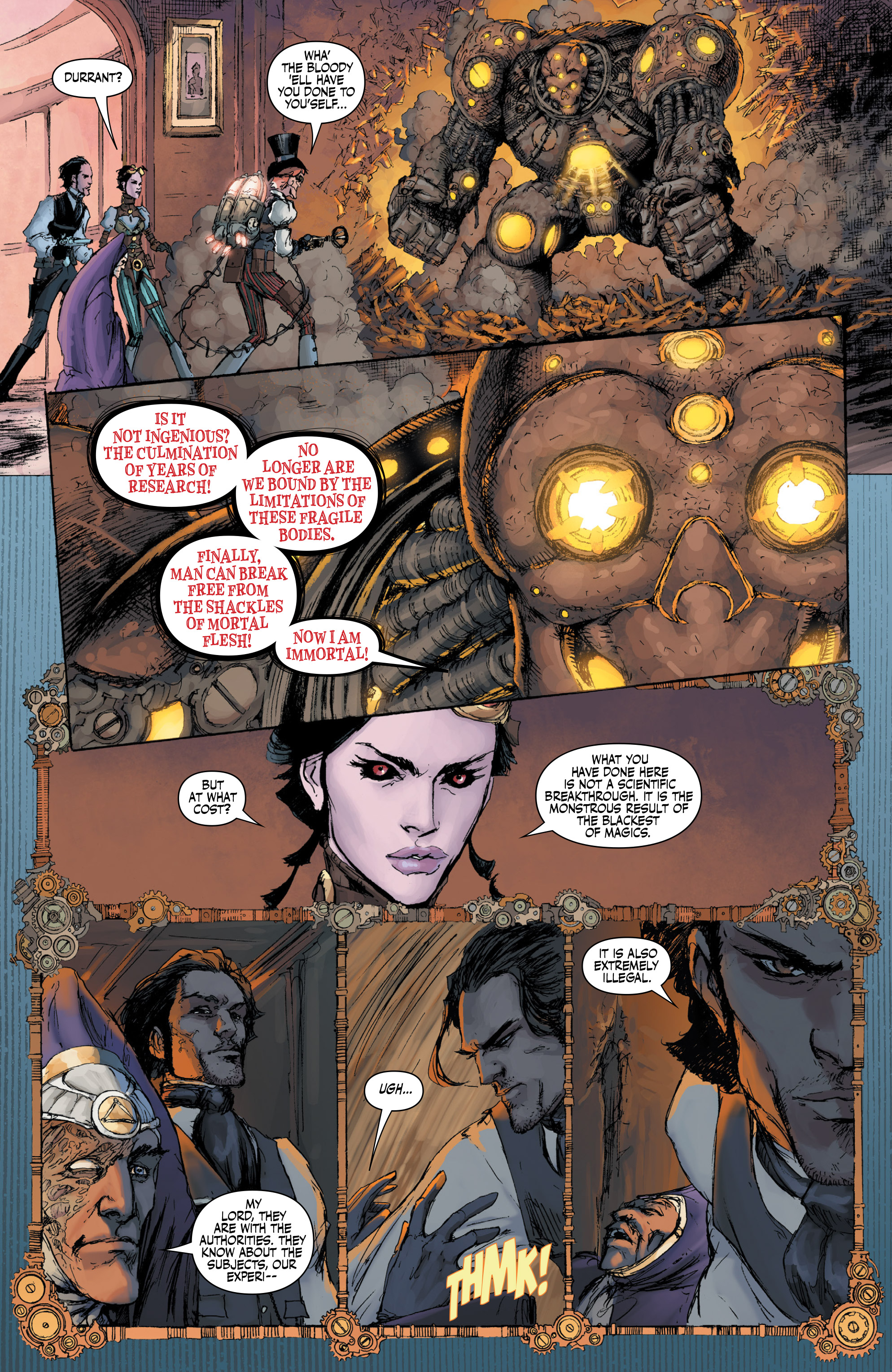 Read online Lady Mechanika: The Lost Boys of West Abbey comic -  Issue #3 - 49