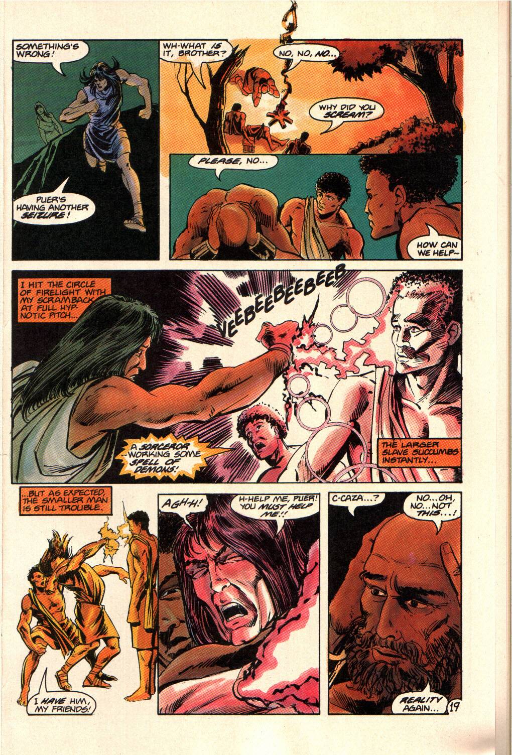 Read online Aztec Ace comic -  Issue #14 - 19