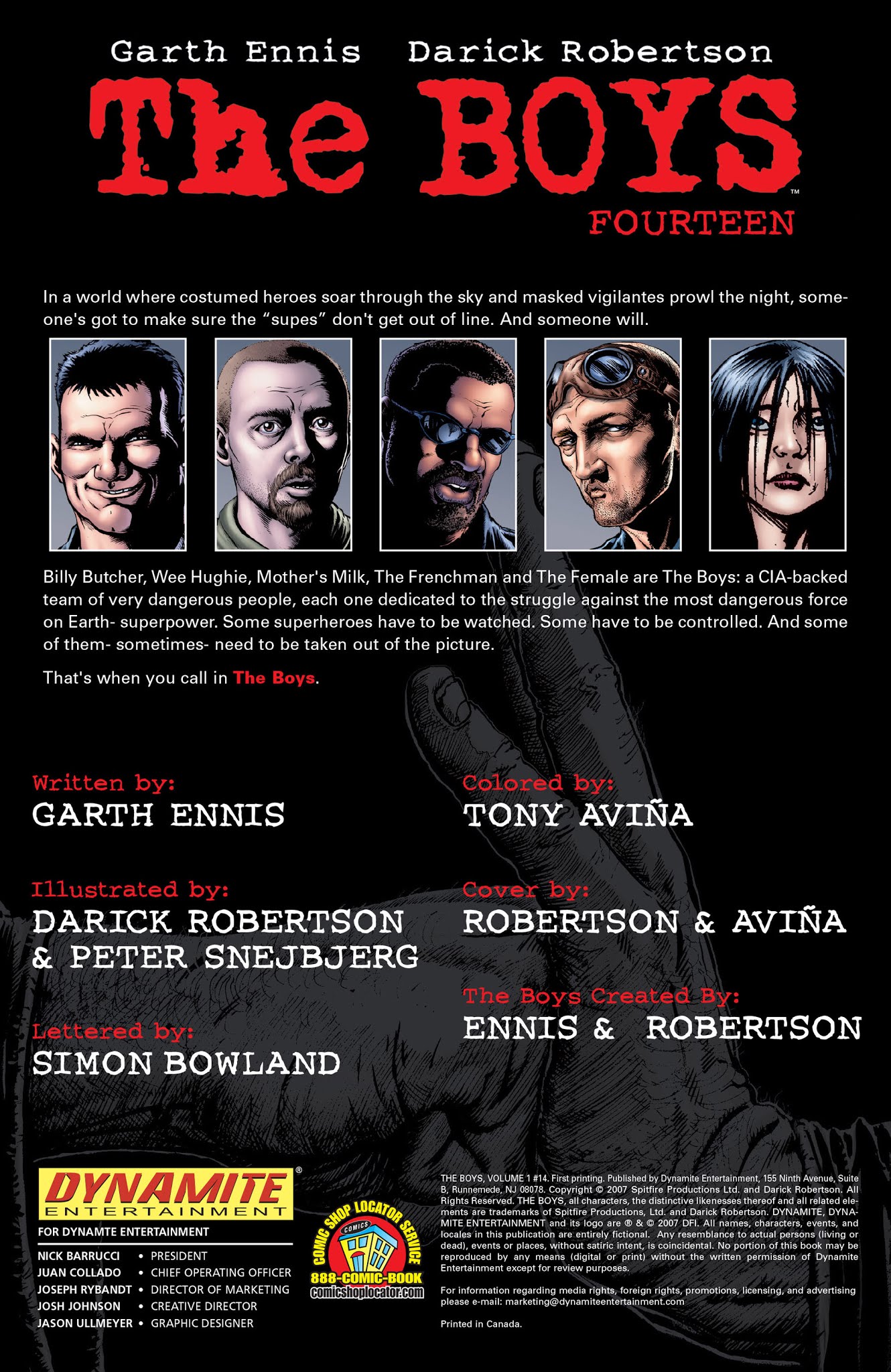 Read online The Boys comic -  Issue #14 - 2