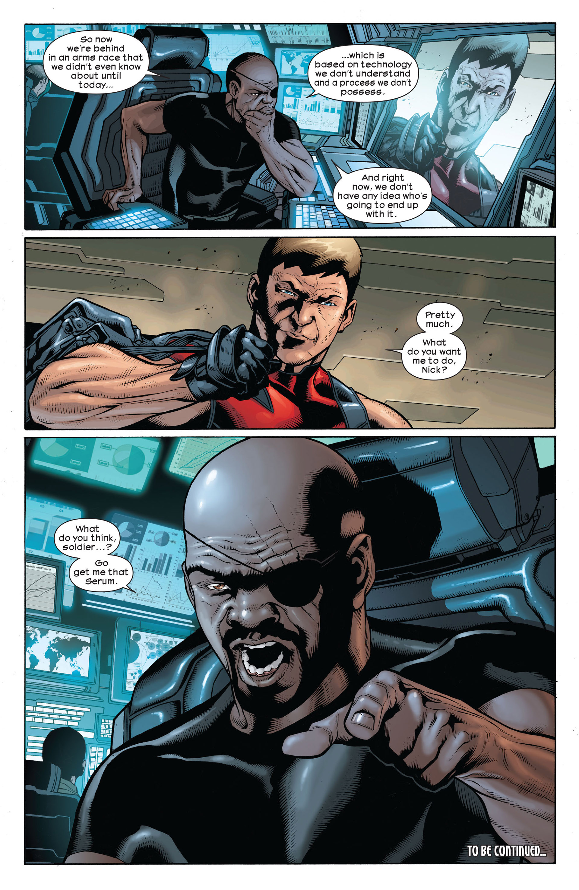 Read online Ultimate Comics Hawkeye comic -  Issue #1 - 21