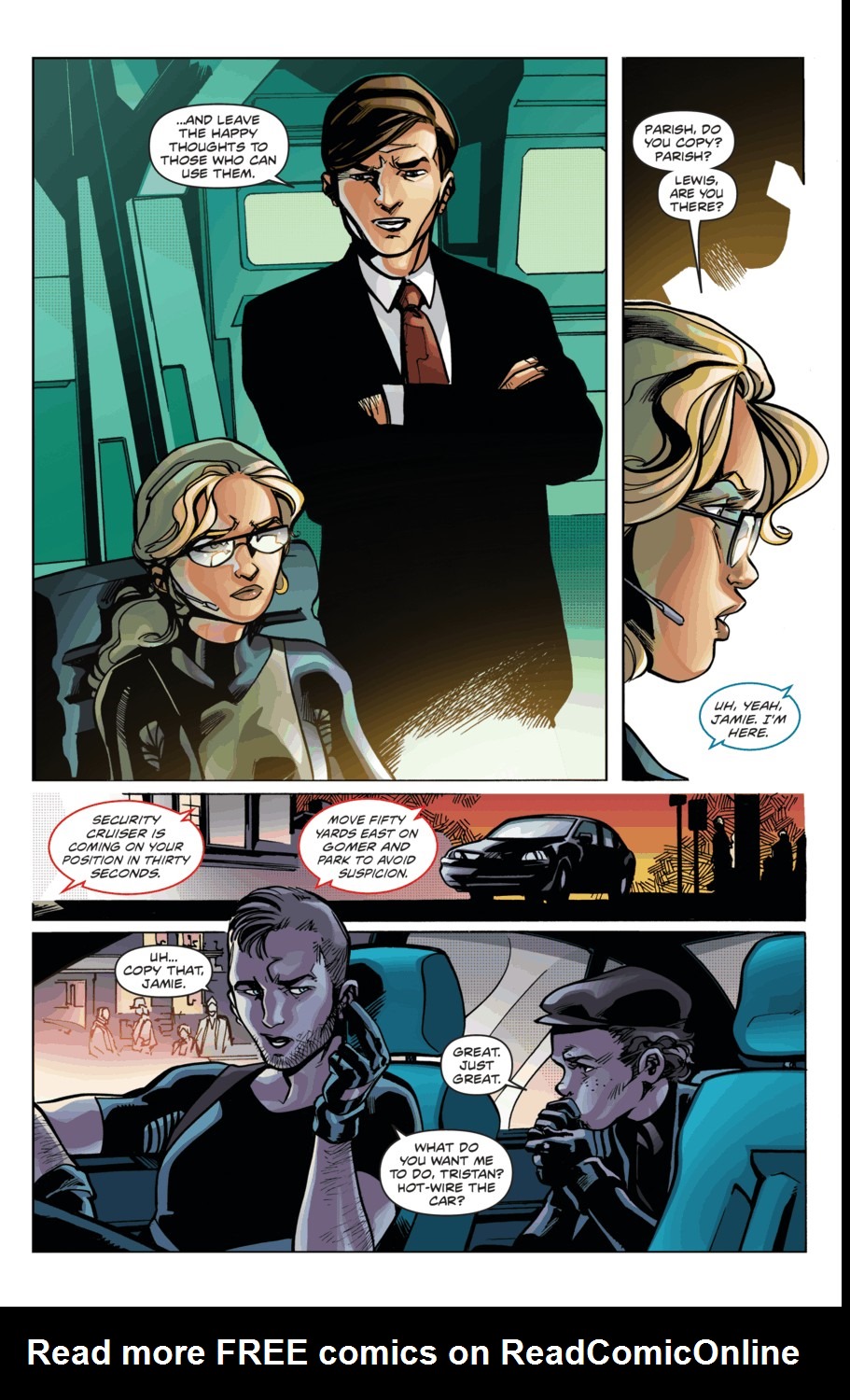 Read online Protocol: Orphans comic -  Issue #1 - 10