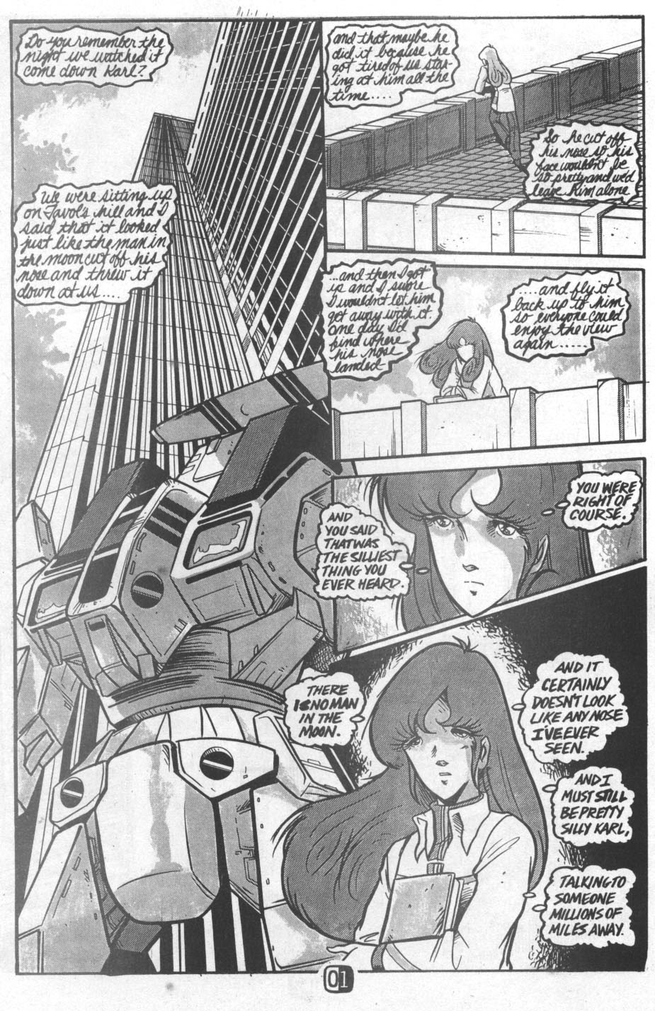 Read online Robotech Academy Blues comic -  Issue #1 - 3