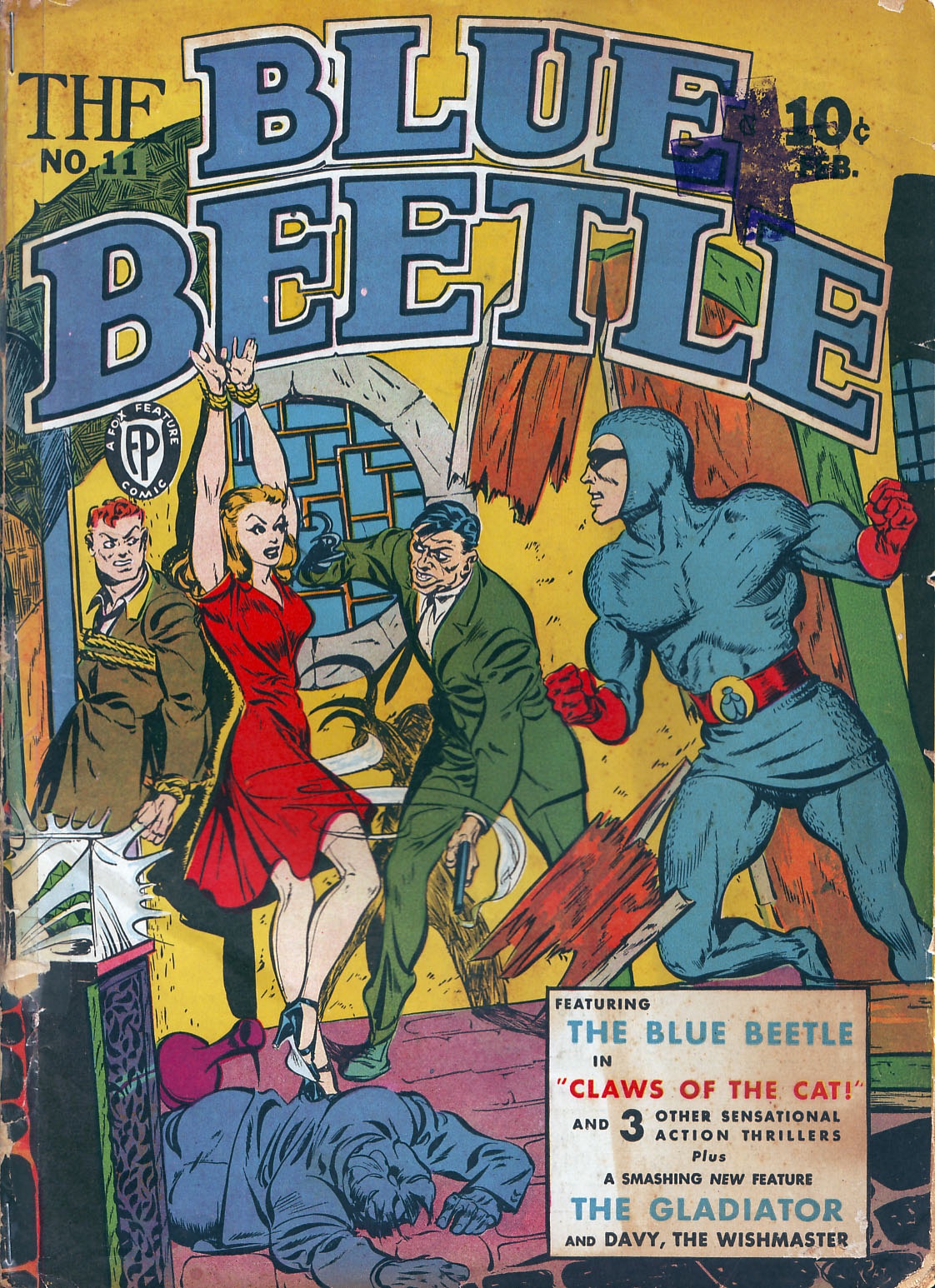 Read online The Blue Beetle comic -  Issue #11 - 1