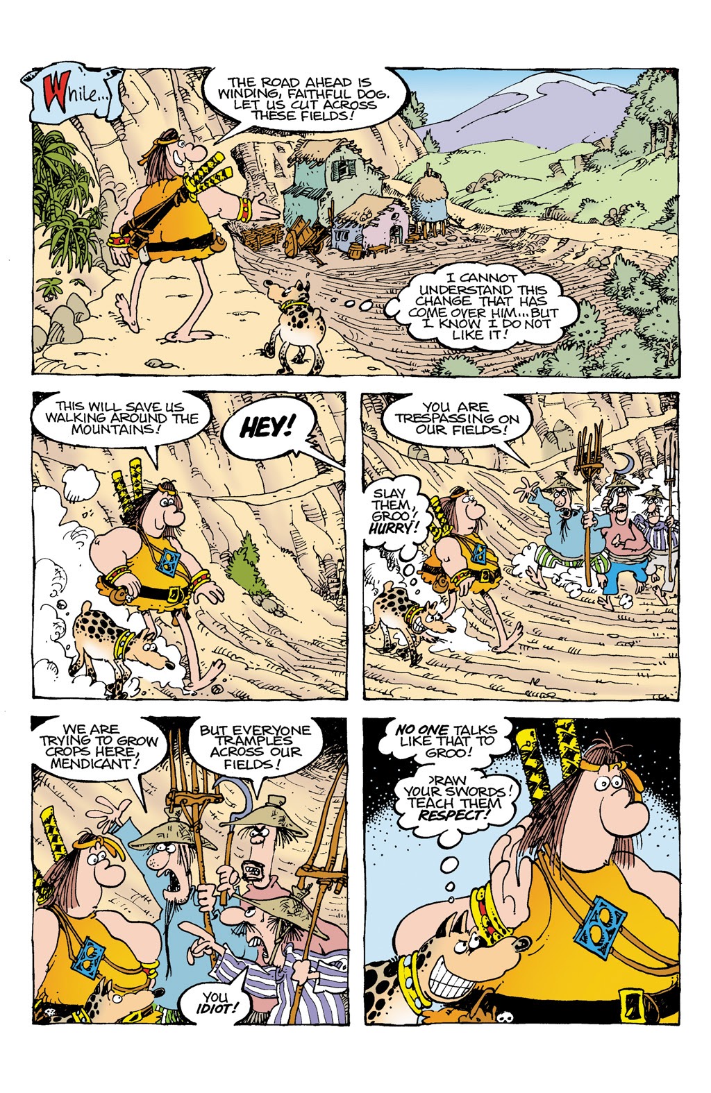 Read online Sergio Aragonés' Groo: The Most Intelligent Man In The World comic -  Issue # TPB - 58
