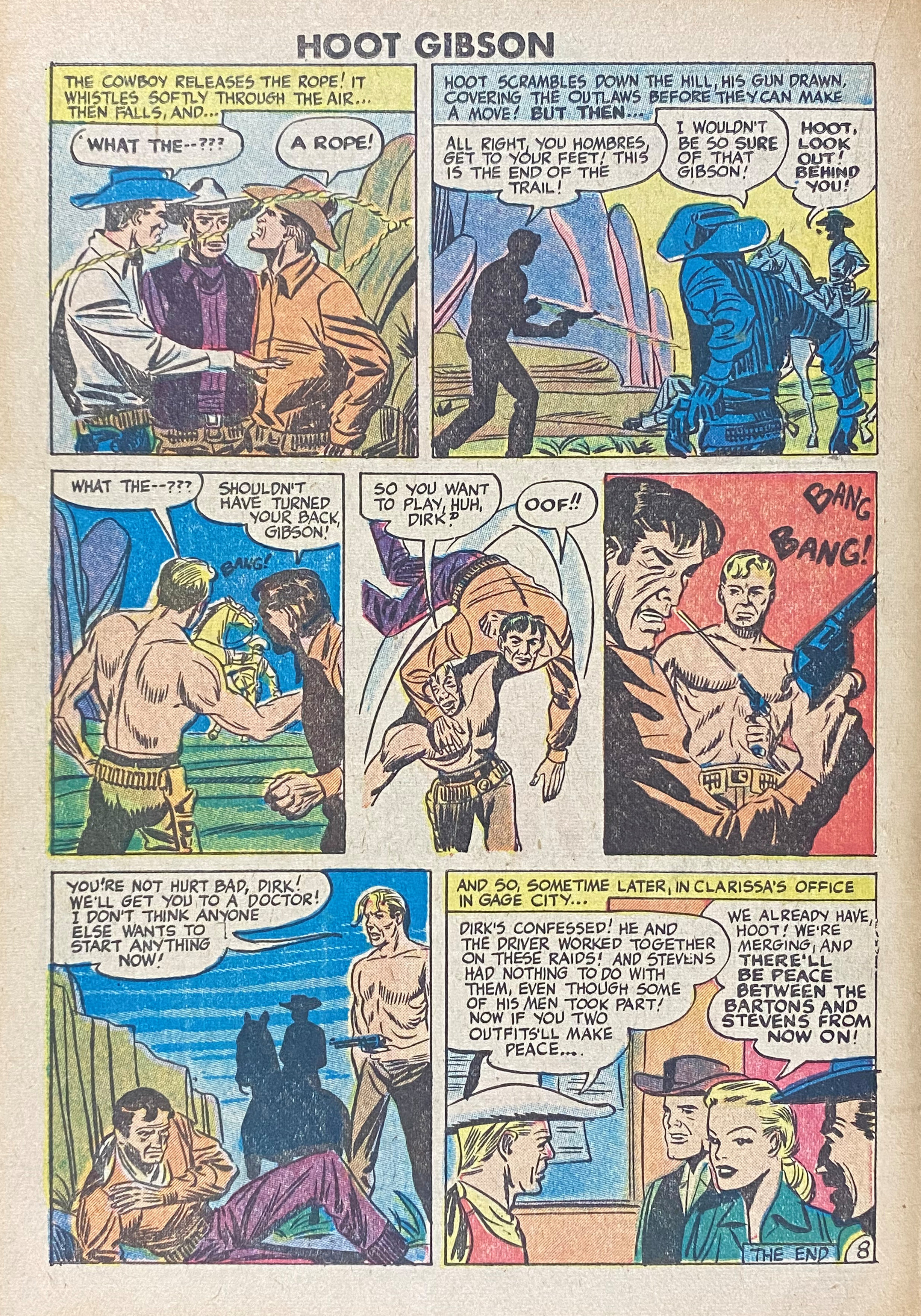 Read online Hoot Gibson comic -  Issue #3 - 18