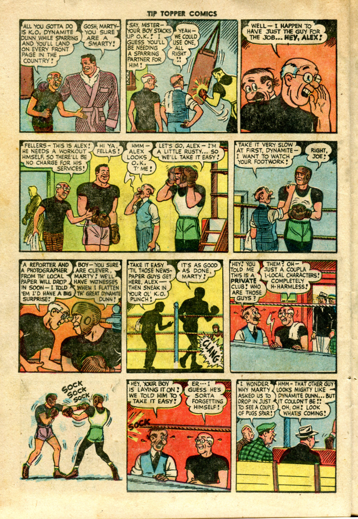 Read online Tip Topper Comics comic -  Issue #10 - 22