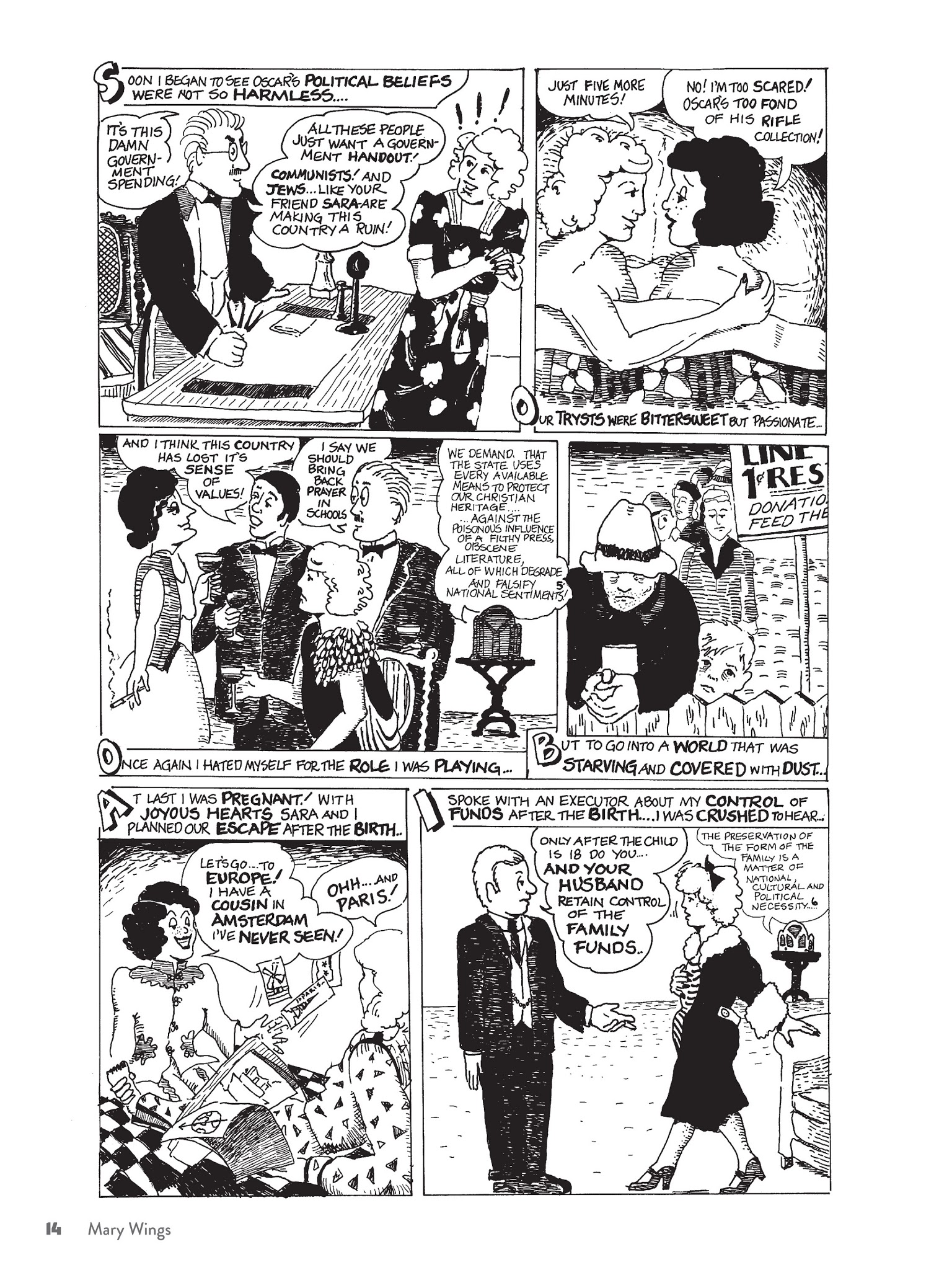 Read online No Straight Lines: Four Decades of Queer Comics comic -  Issue # TPB - 28