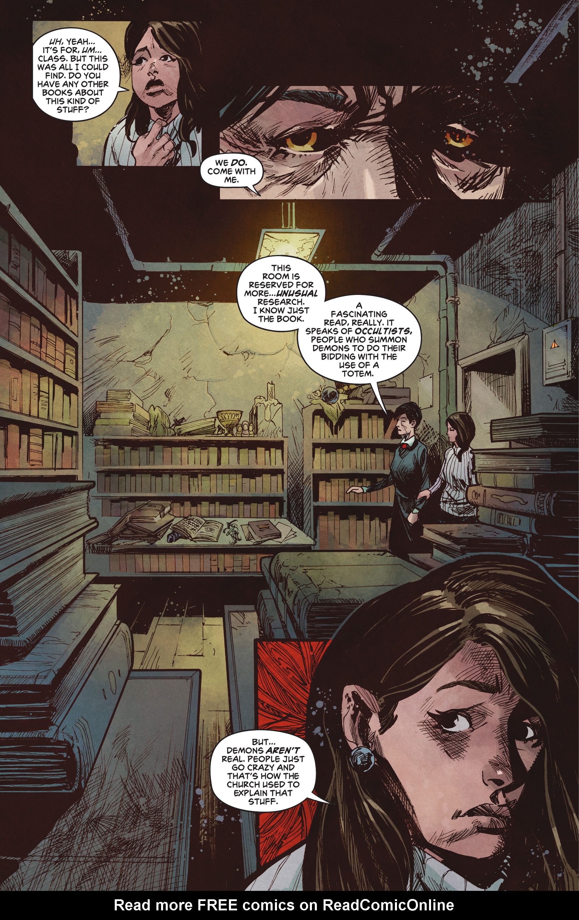 Read online DC Horror Presents: The Conjuring: The Lover comic -  Issue #3 - 9