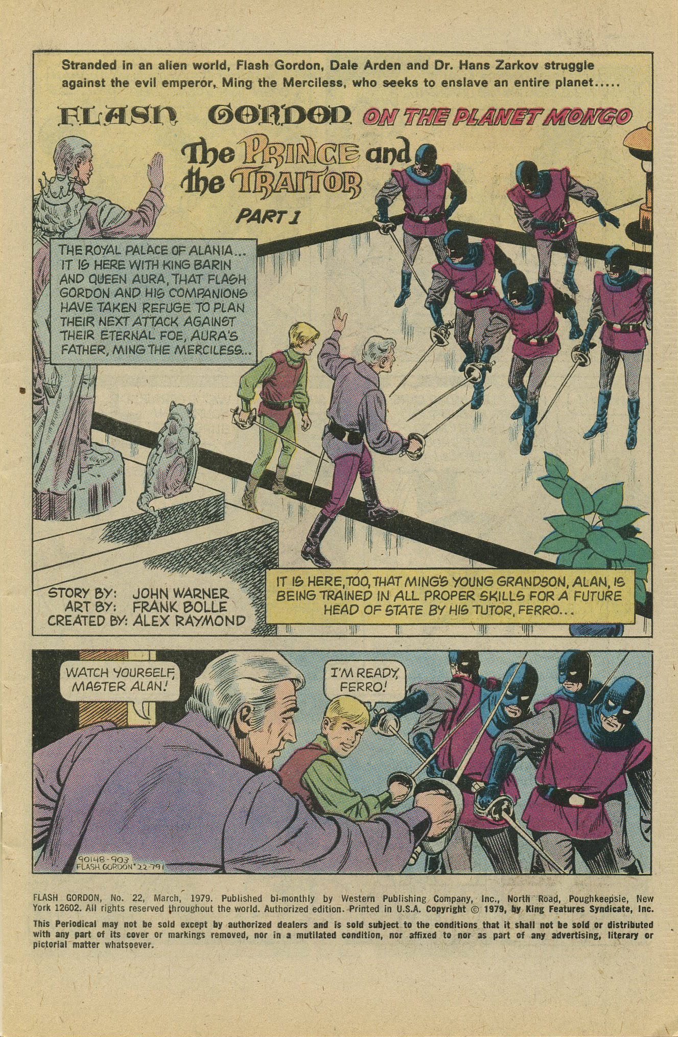 Read online Flash Gordon (1978) comic -  Issue #22 - 3