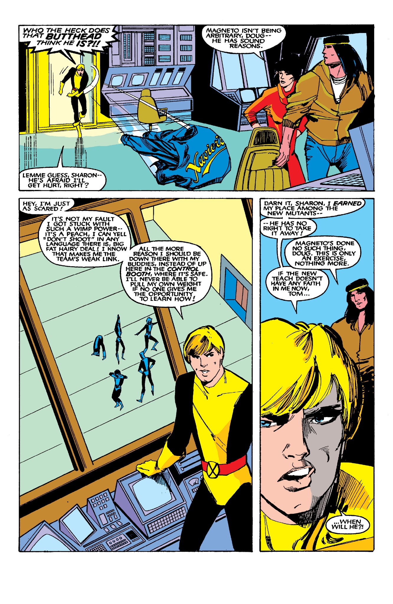 Read online New Mutants Classic comic -  Issue # TPB 5 - 126