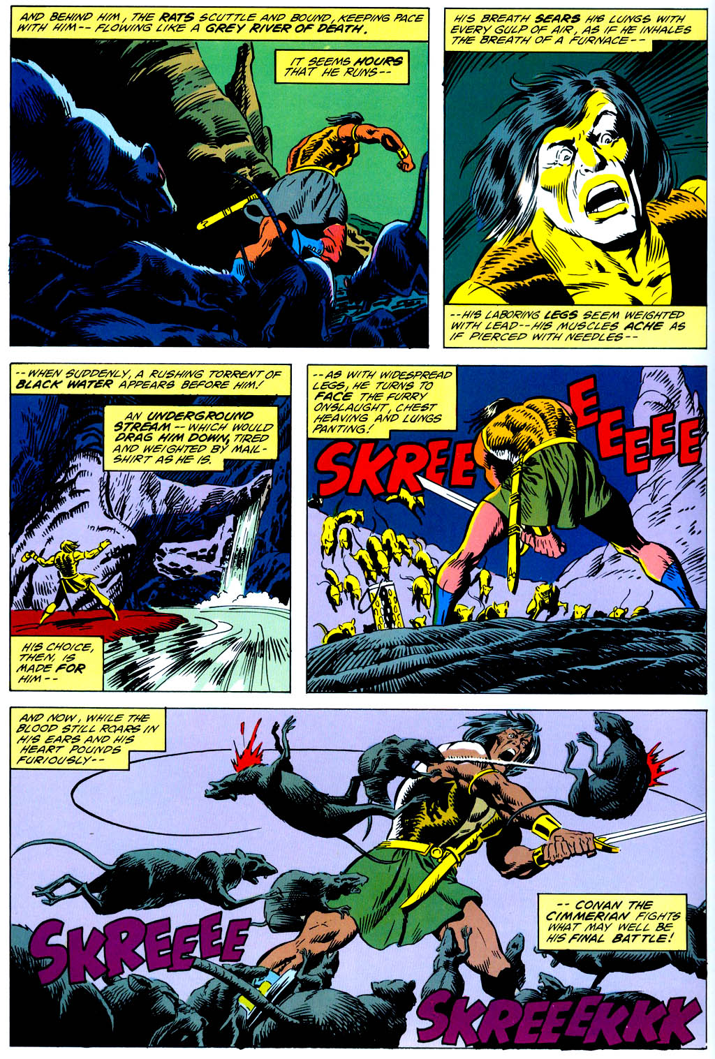 Read online Marvel Graphic Novel comic -  Issue #42 - Conan of the Isles - 71