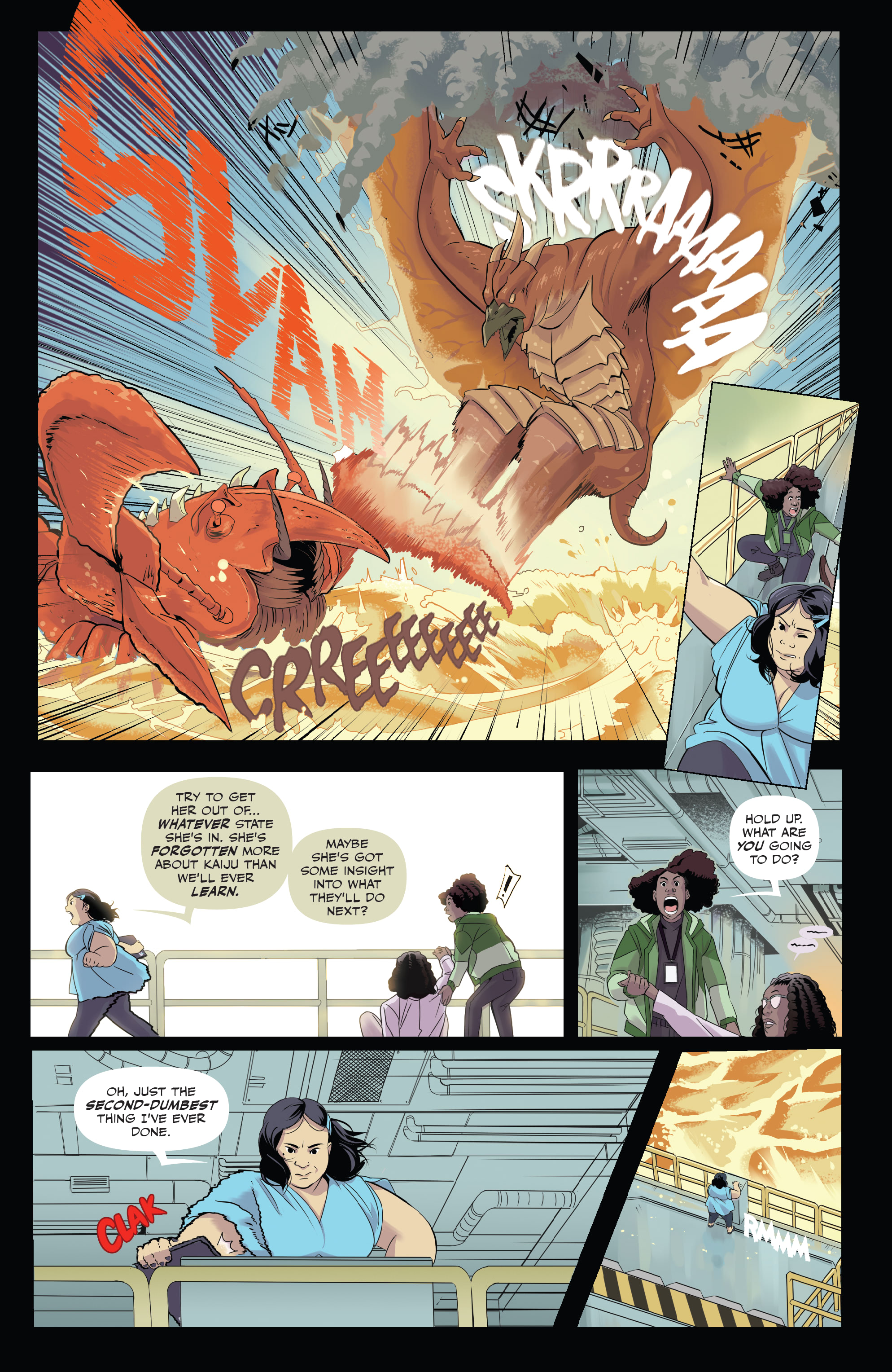 Read online Godzilla Rivals: Rodan vs. Ebirah comic -  Issue # Full - 13
