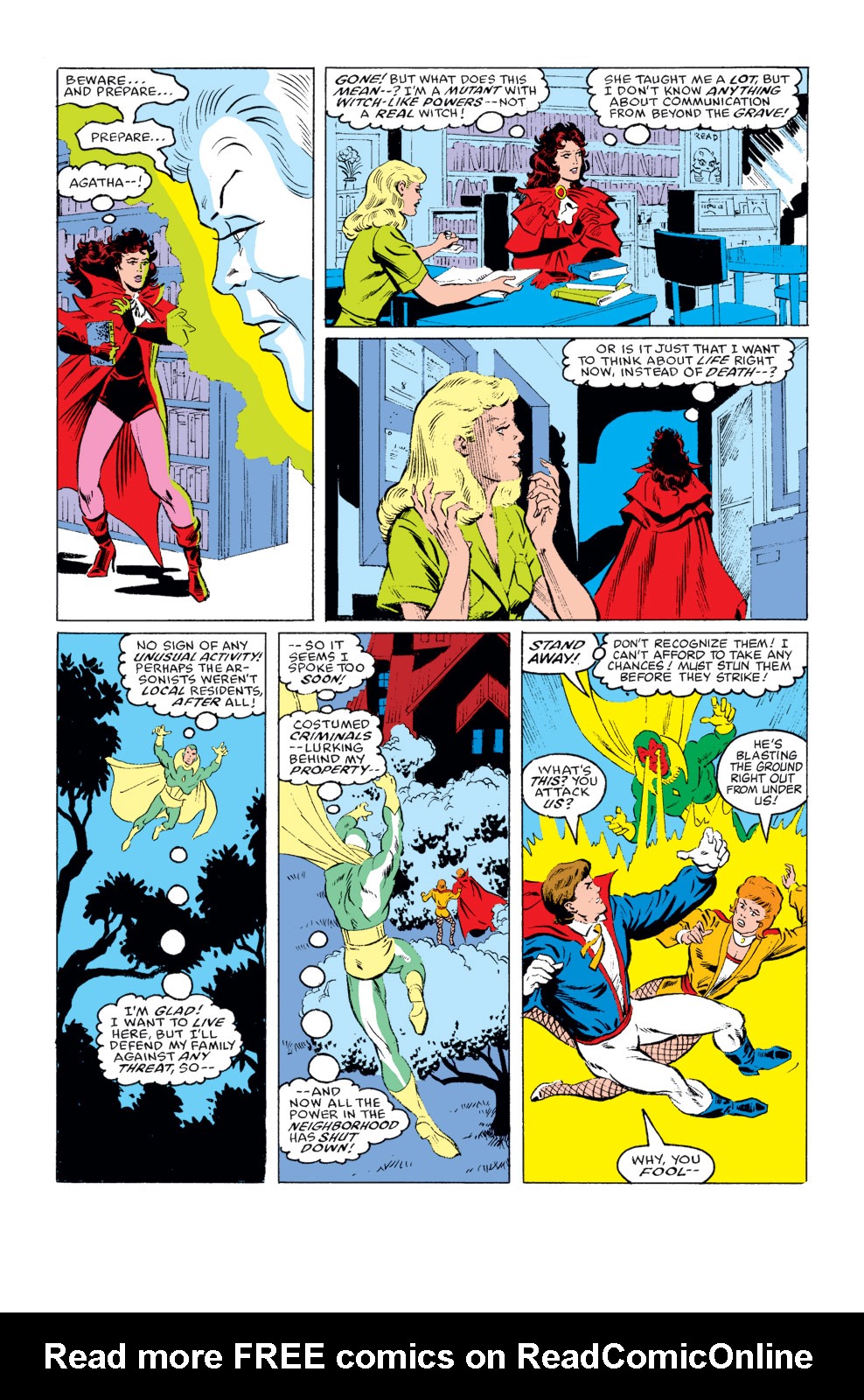 Read online The Vision and the Scarlet Witch (1985) comic -  Issue #4 - 18