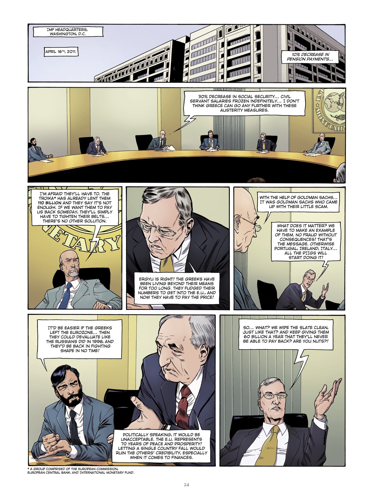 Read online Hedge Fund comic -  Issue #3 - 25