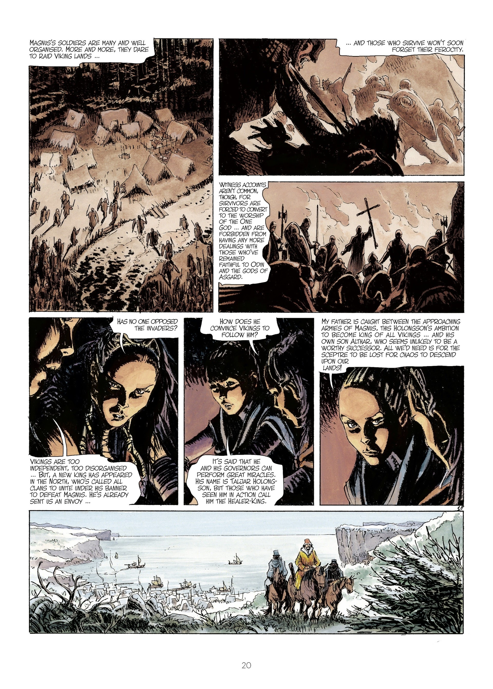 Read online The World of Thorgal: Kriss of Valnor: Worthy of a Queen comic -  Issue # Full - 22