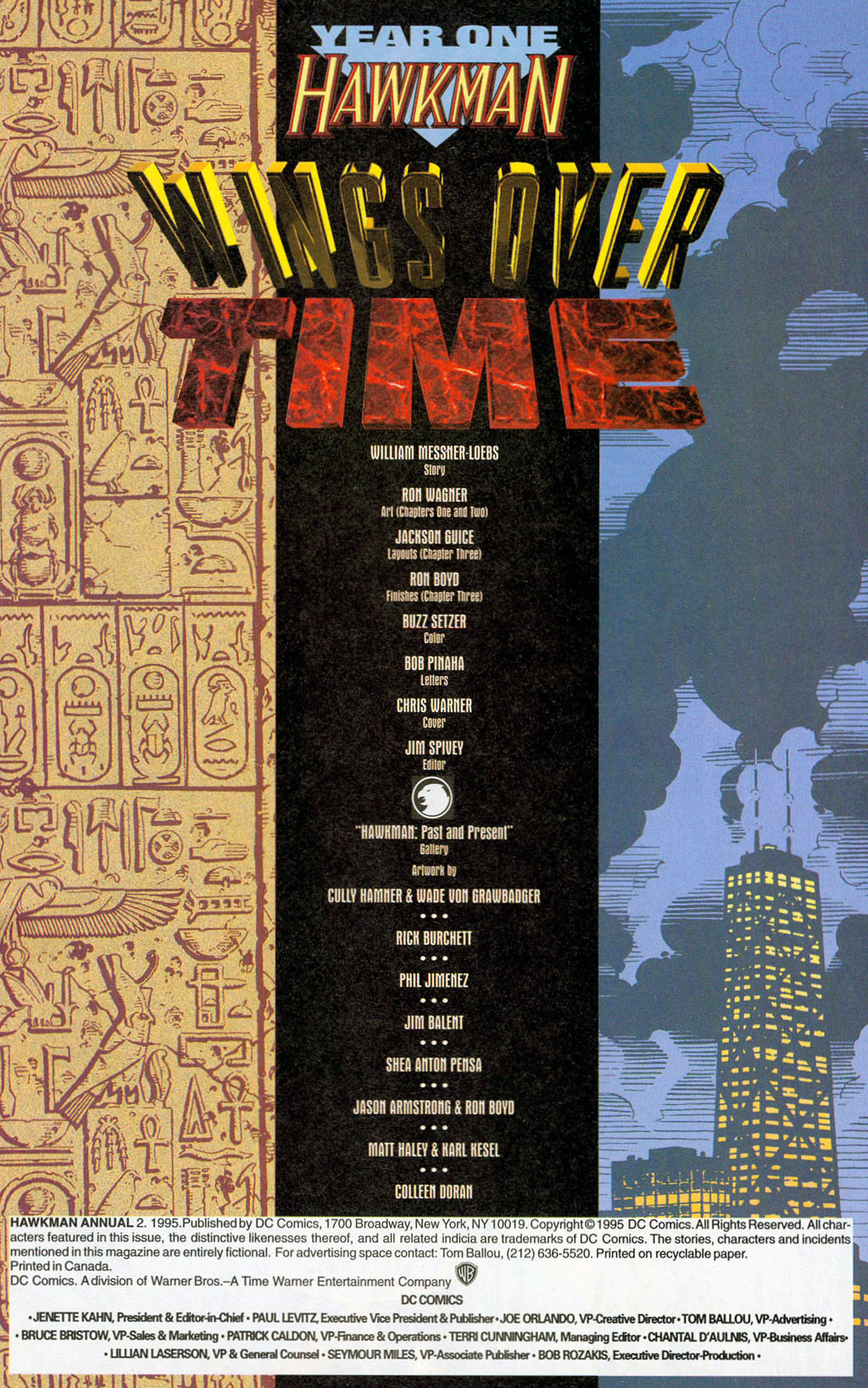 Read online Hawkman (1993) comic -  Issue # _Annual 2 - 2