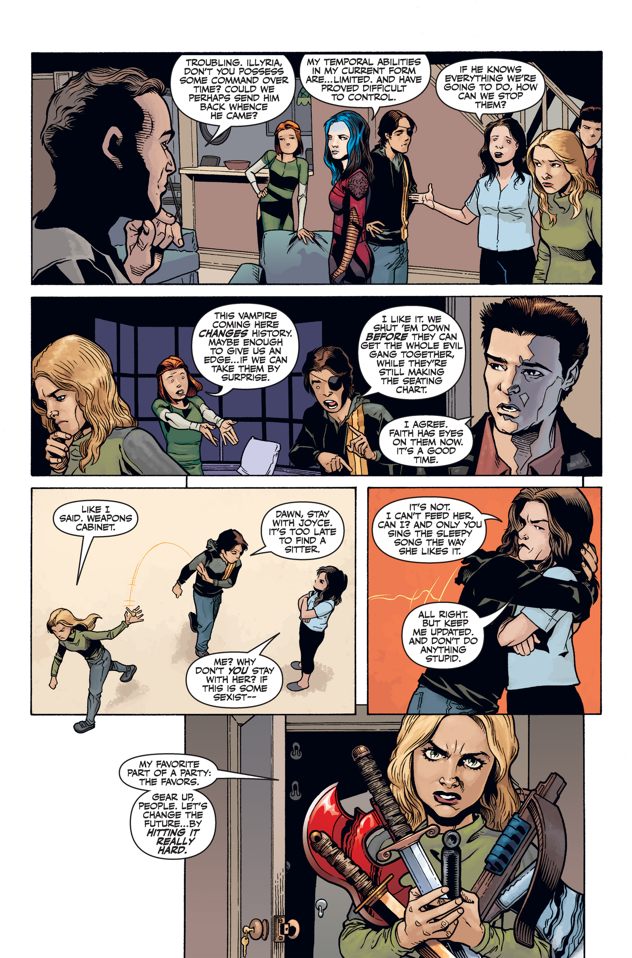 Read online Buffy the Vampire Slayer Season 12 comic -  Issue # _Library Edition (Part 2) - 17