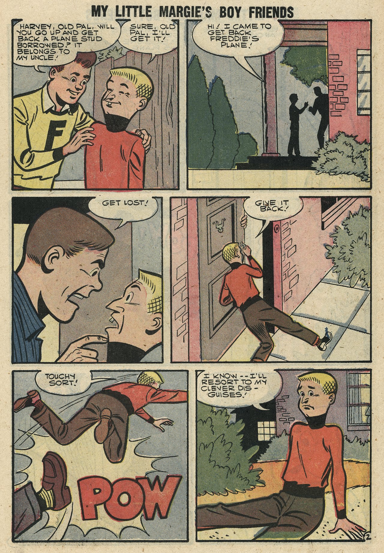 Read online My Little Margie's Boy Friends comic -  Issue #11 - 11
