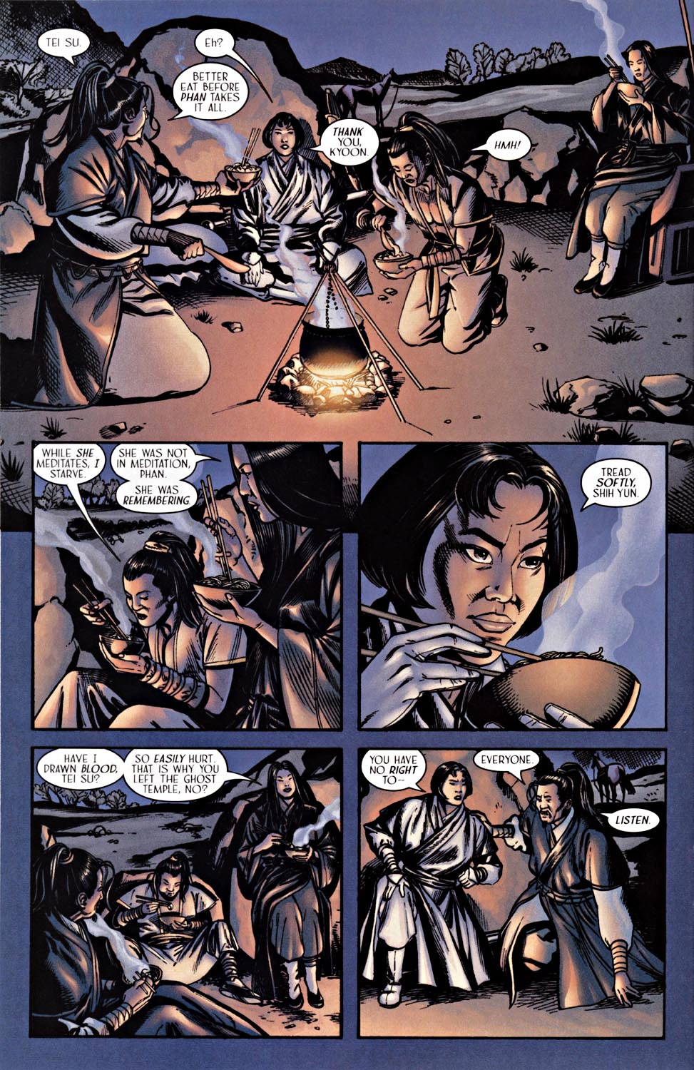 Read online Silken Ghost comic -  Issue #2 - 10