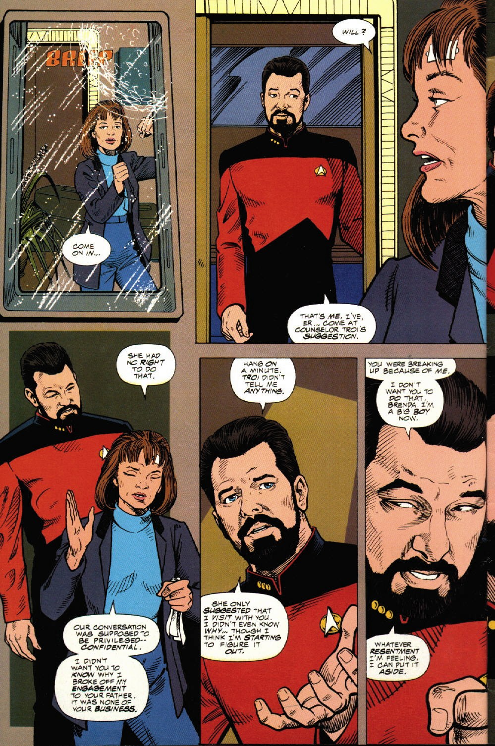 Read online Star Trek: The Next Generation (1989) comic -  Issue #75 - 42