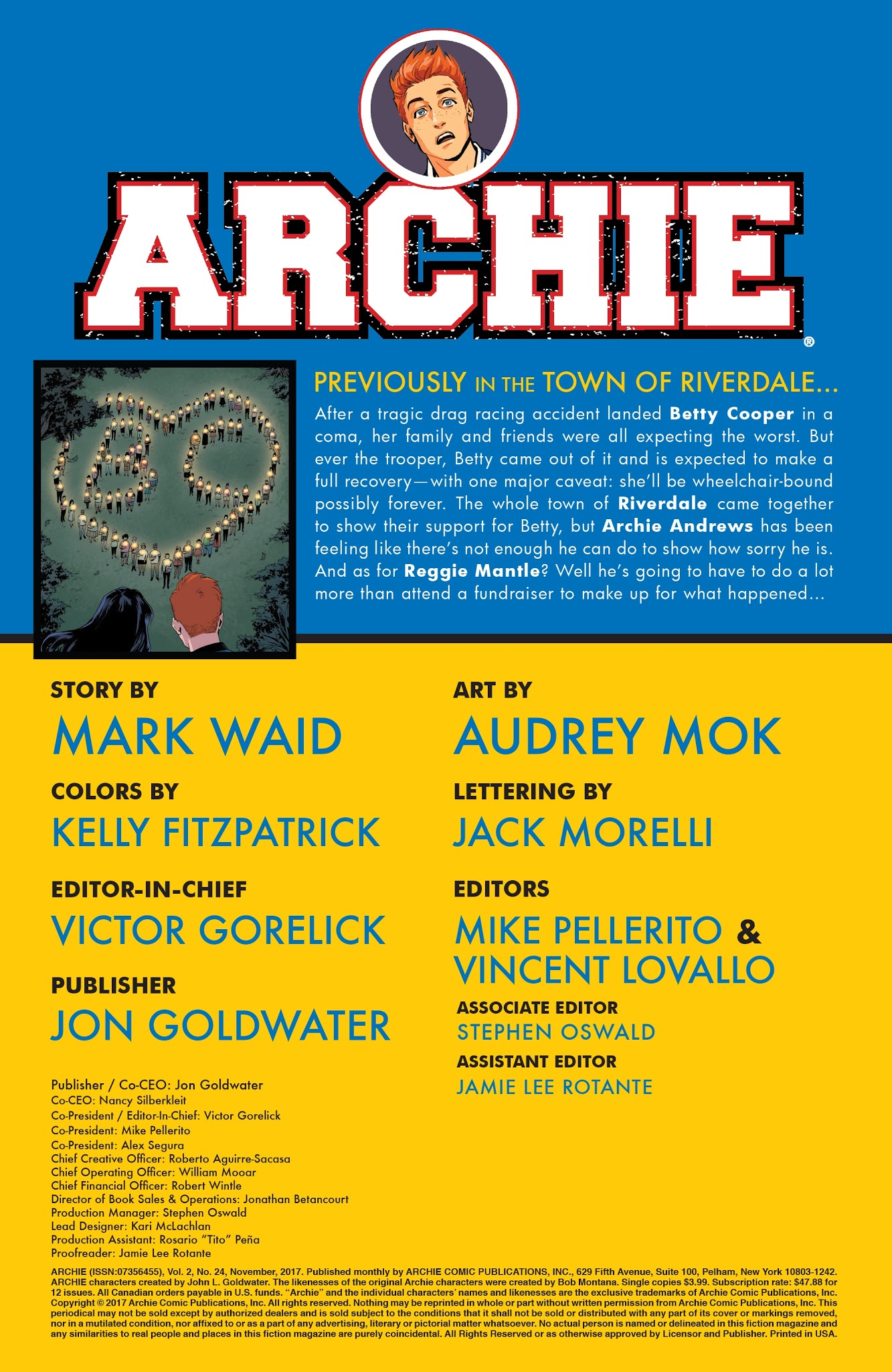 Read online Archie (2015) comic -  Issue #24 - 2
