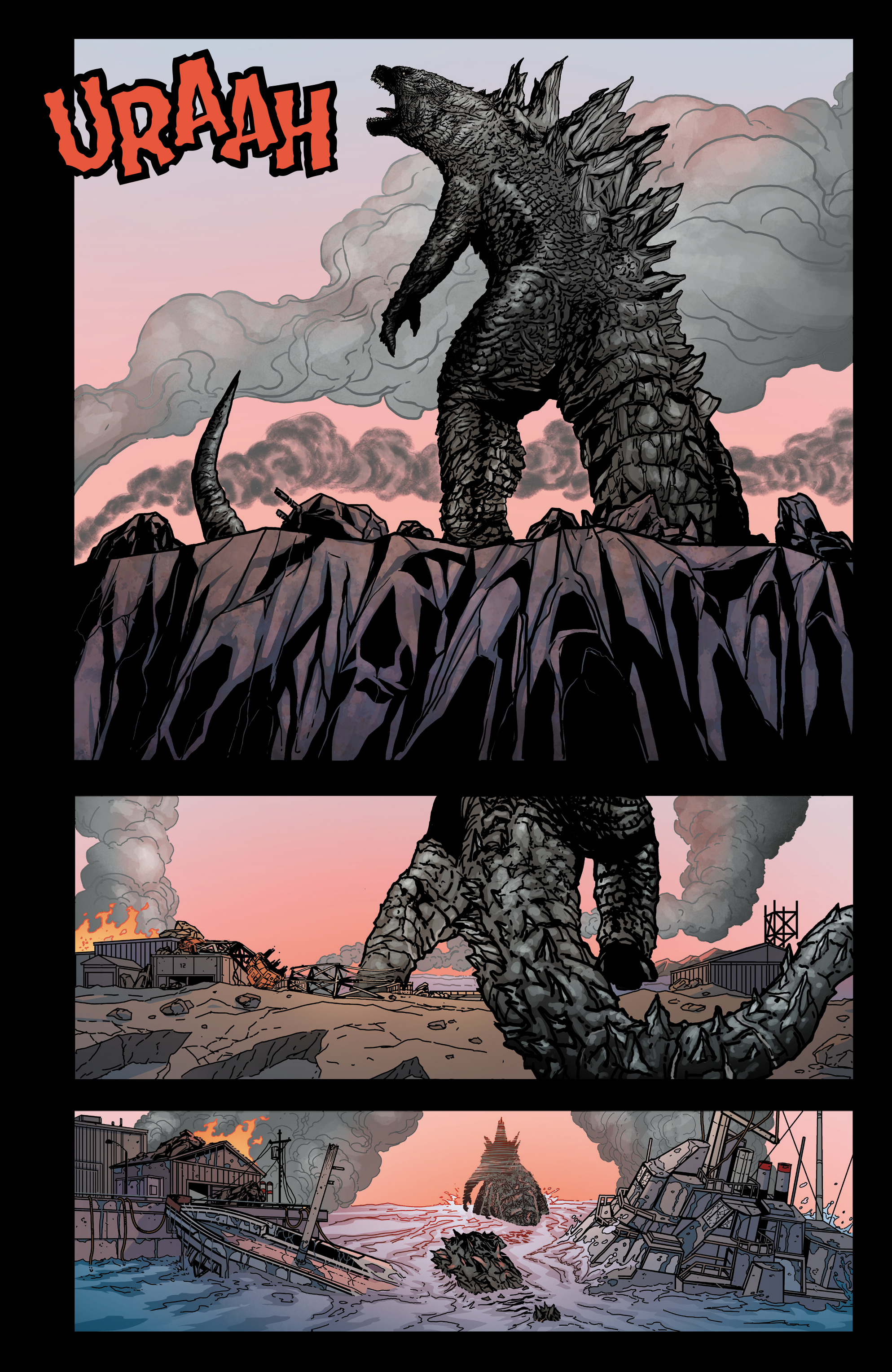 Read online Godzilla: Aftershock comic -  Issue # TPB - 14