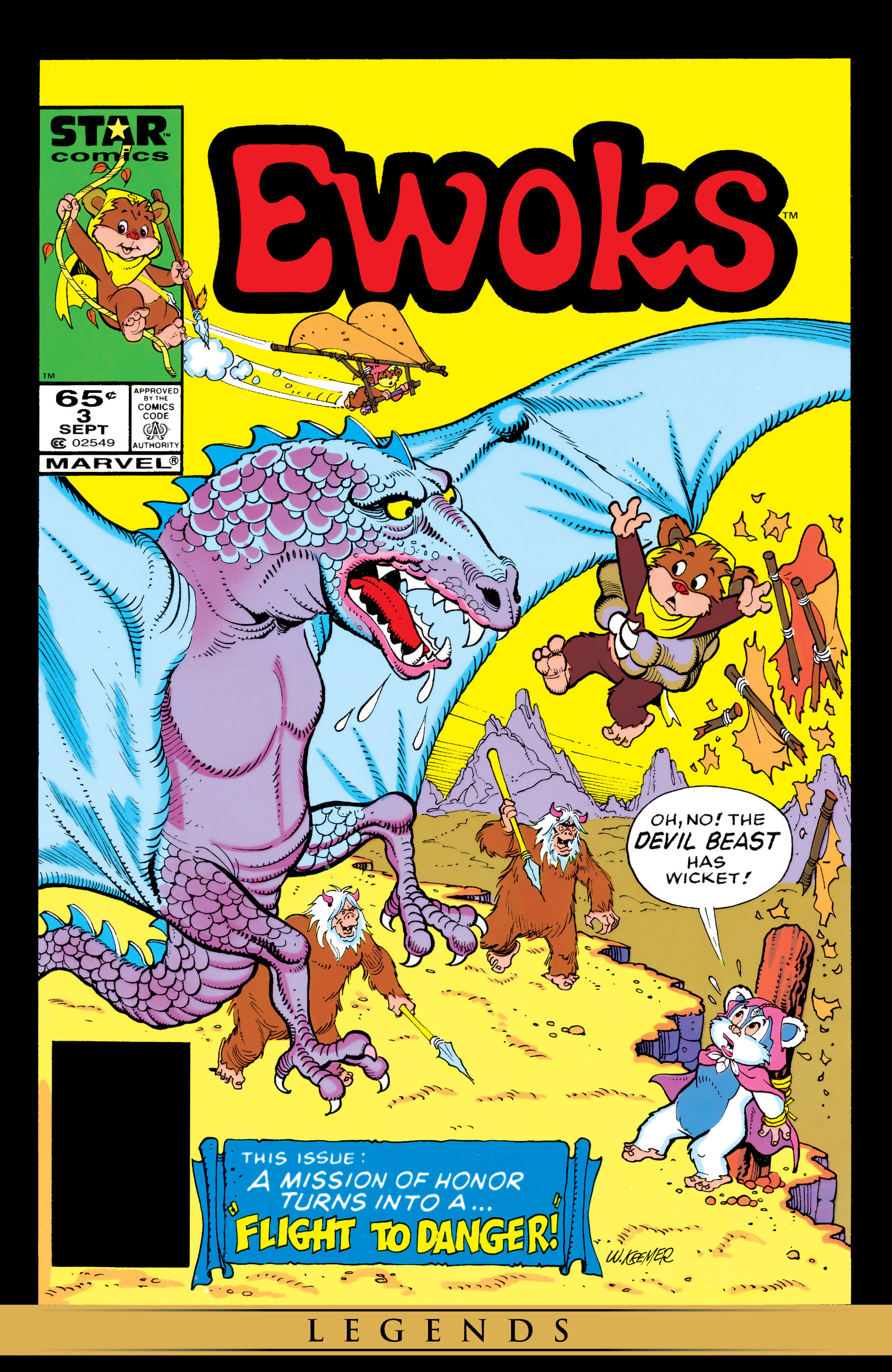 Read online Ewoks comic -  Issue #3 - 1