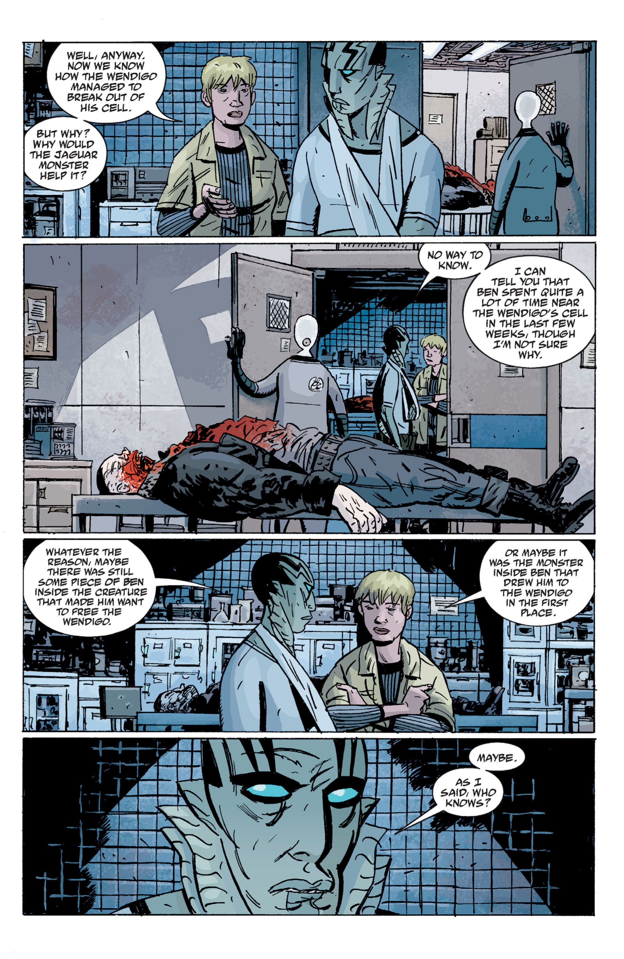 Read online B.P.R.D. (2003) comic -  Issue # TPB 8 - 133