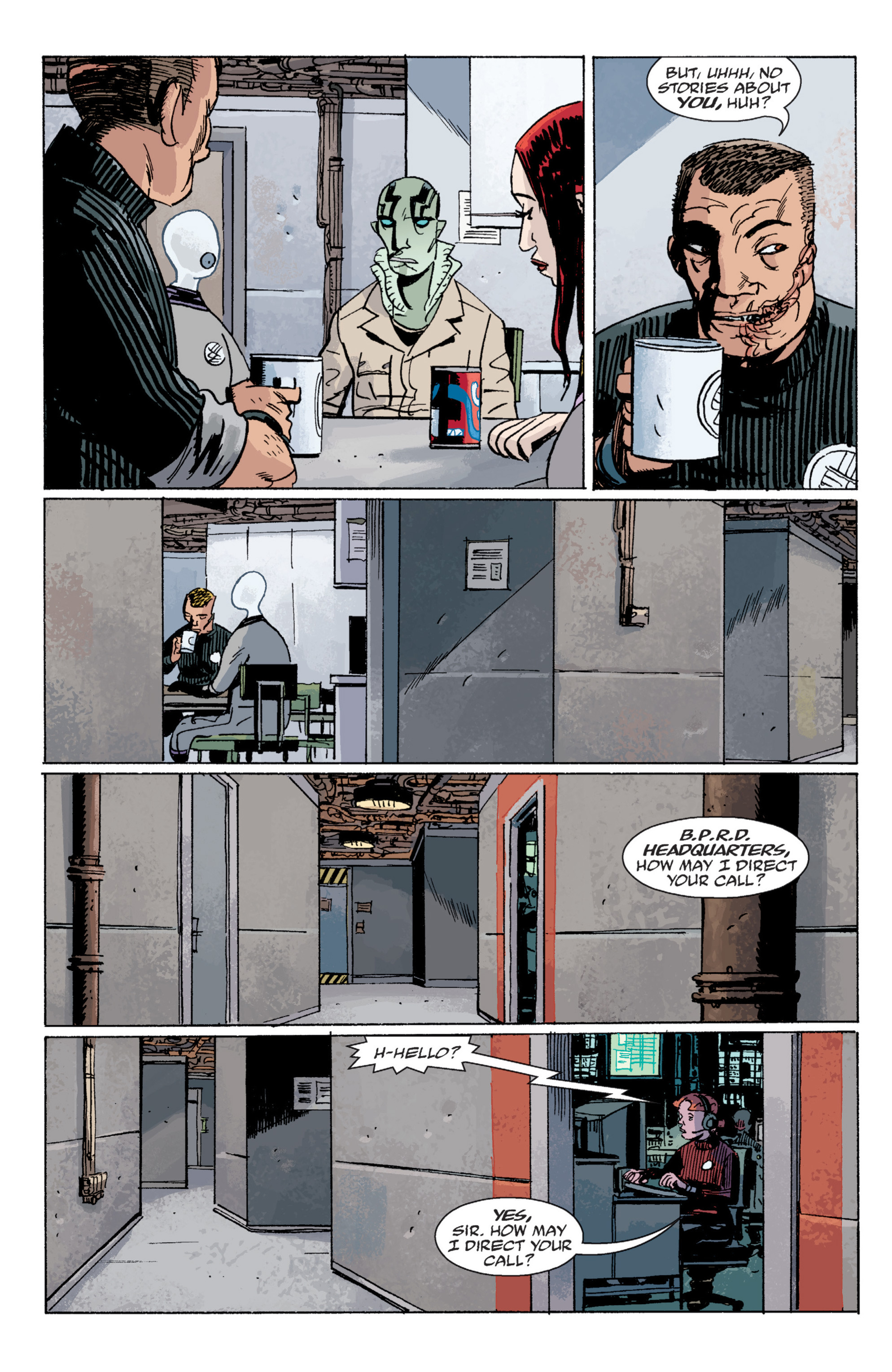 Read online B.P.R.D.: Hollow Earth and Other Stories comic -  Issue # TPB 6 - 109