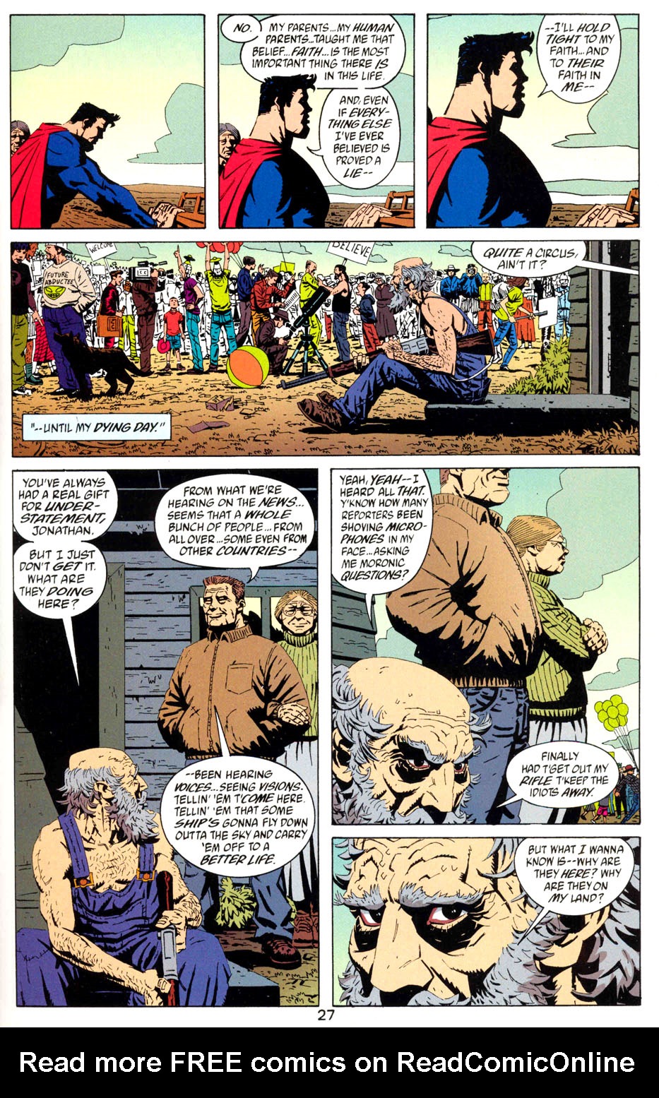 Read online Superman: The Kansas Sighting comic -  Issue #2 - 28