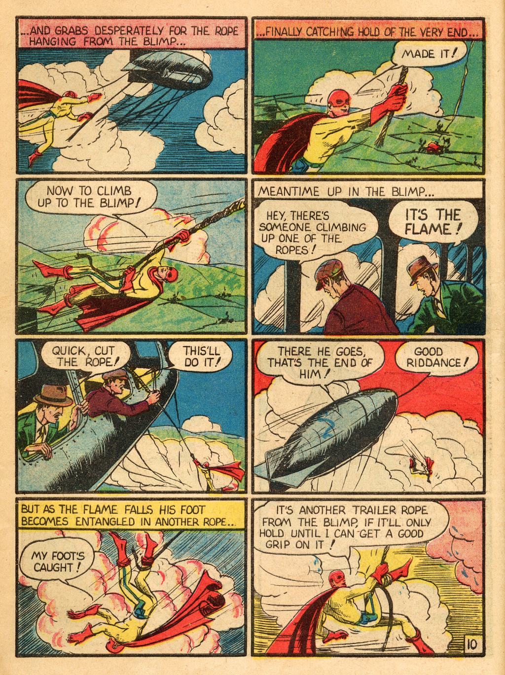 Read online The Flame comic -  Issue #2 - 11