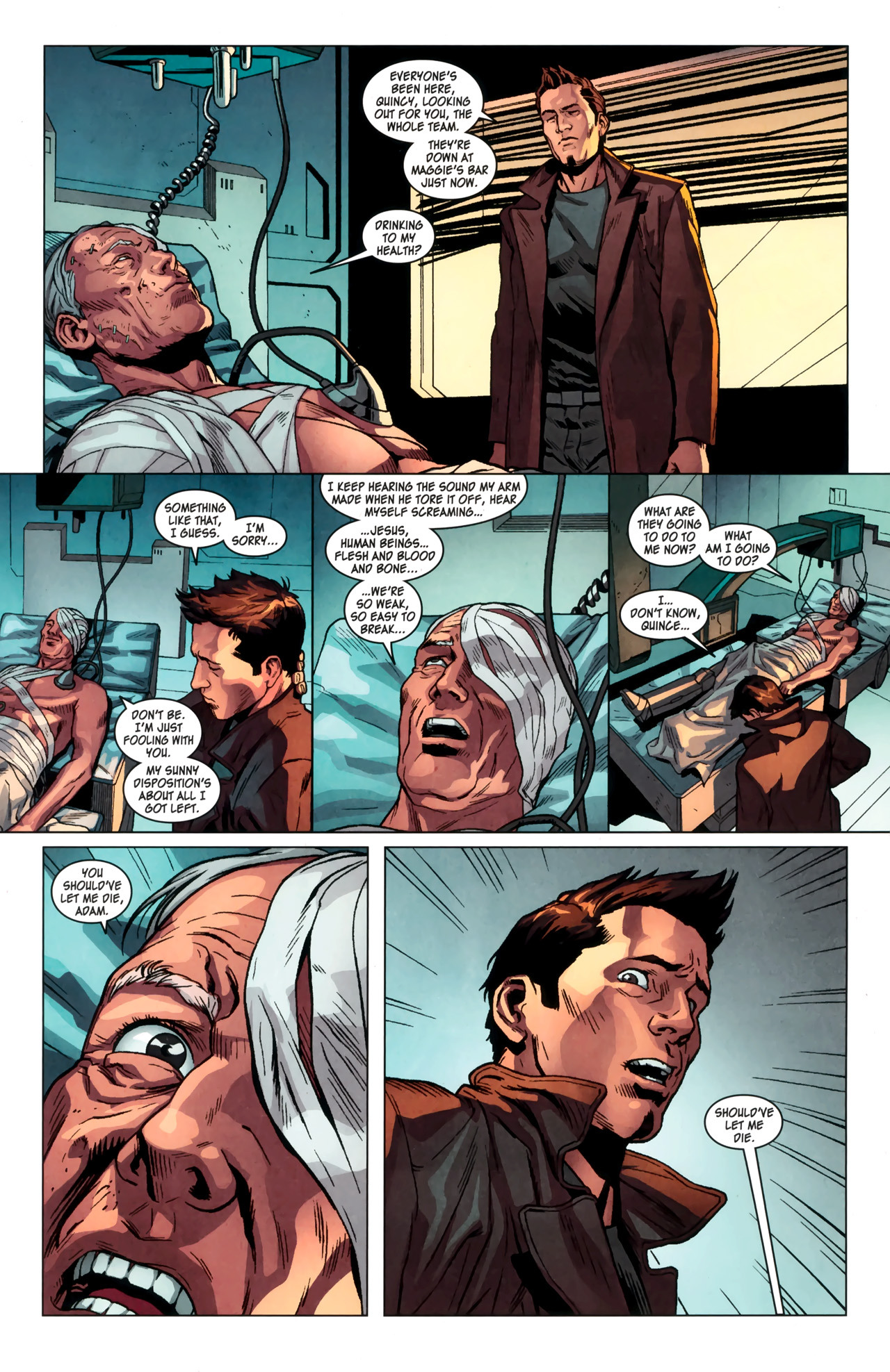 Read online Deus Ex comic -  Issue #3 - 17
