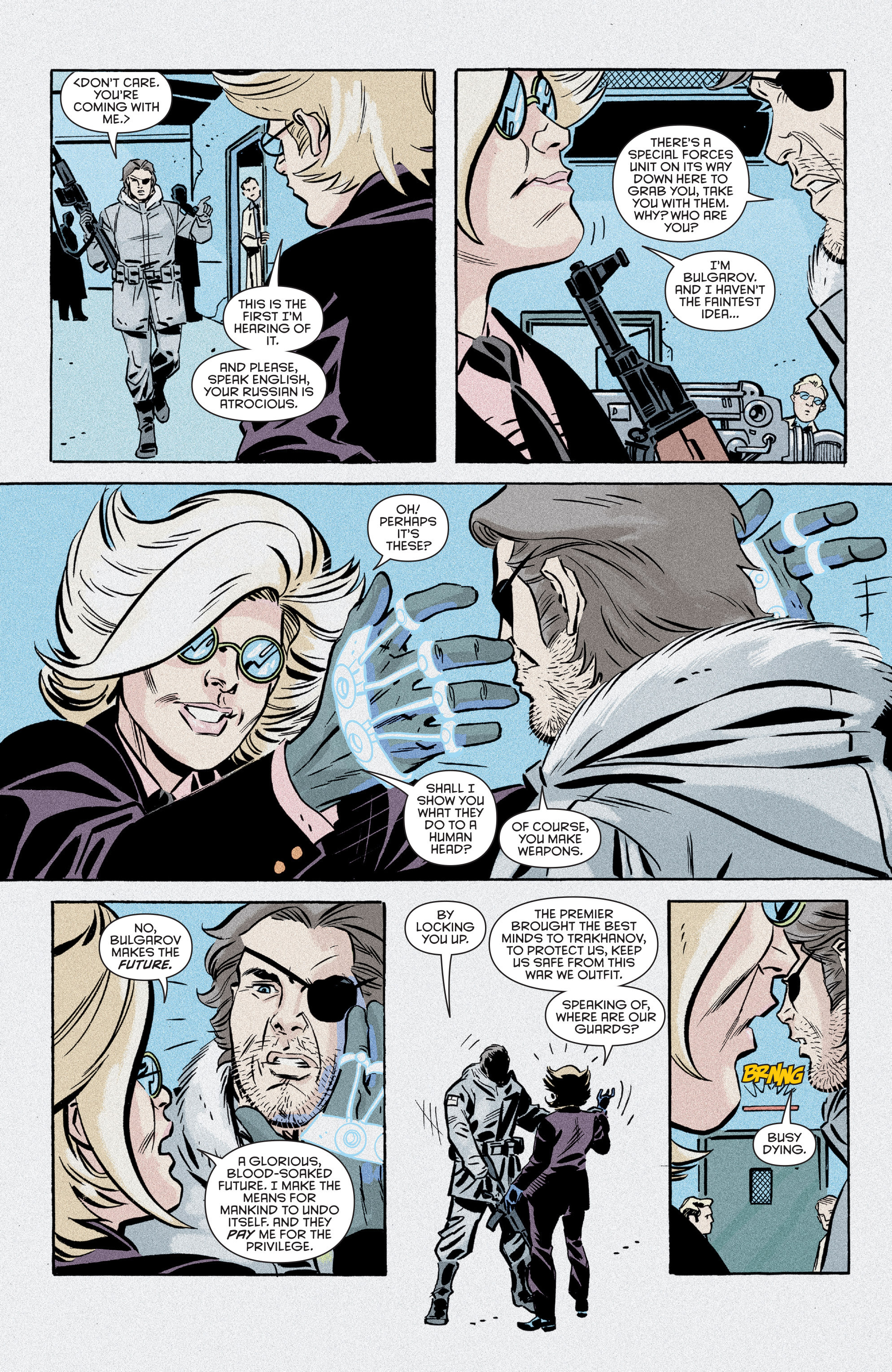 Read online Escape from New York comic -  Issue #7 - 10