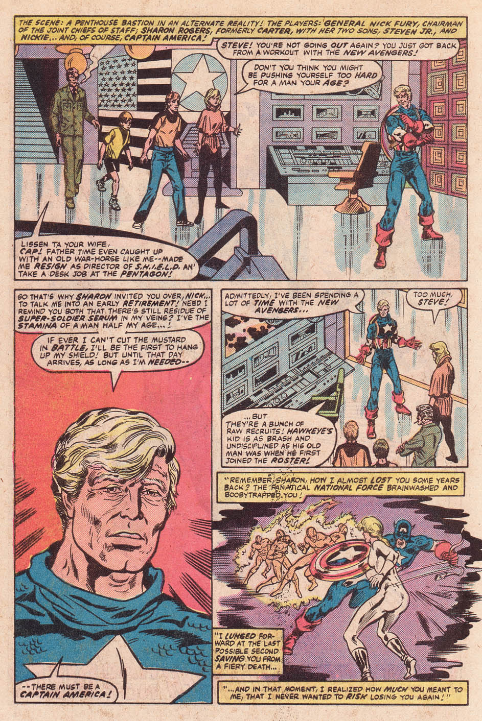 Read online What If? (1977) comic -  Issue #38 - Daredevil and Captain America - 16