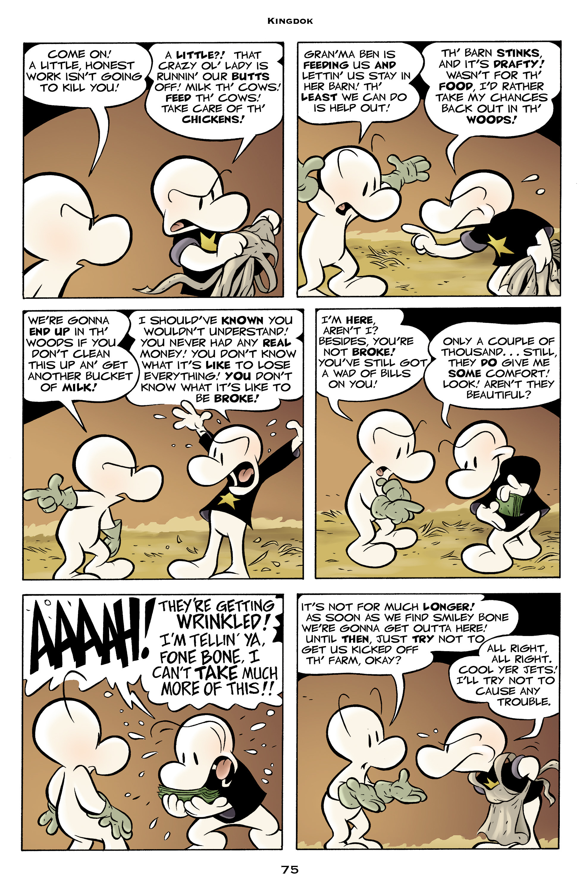 Read online Bone: Out From Boneville comic -  Issue # TPB - 75