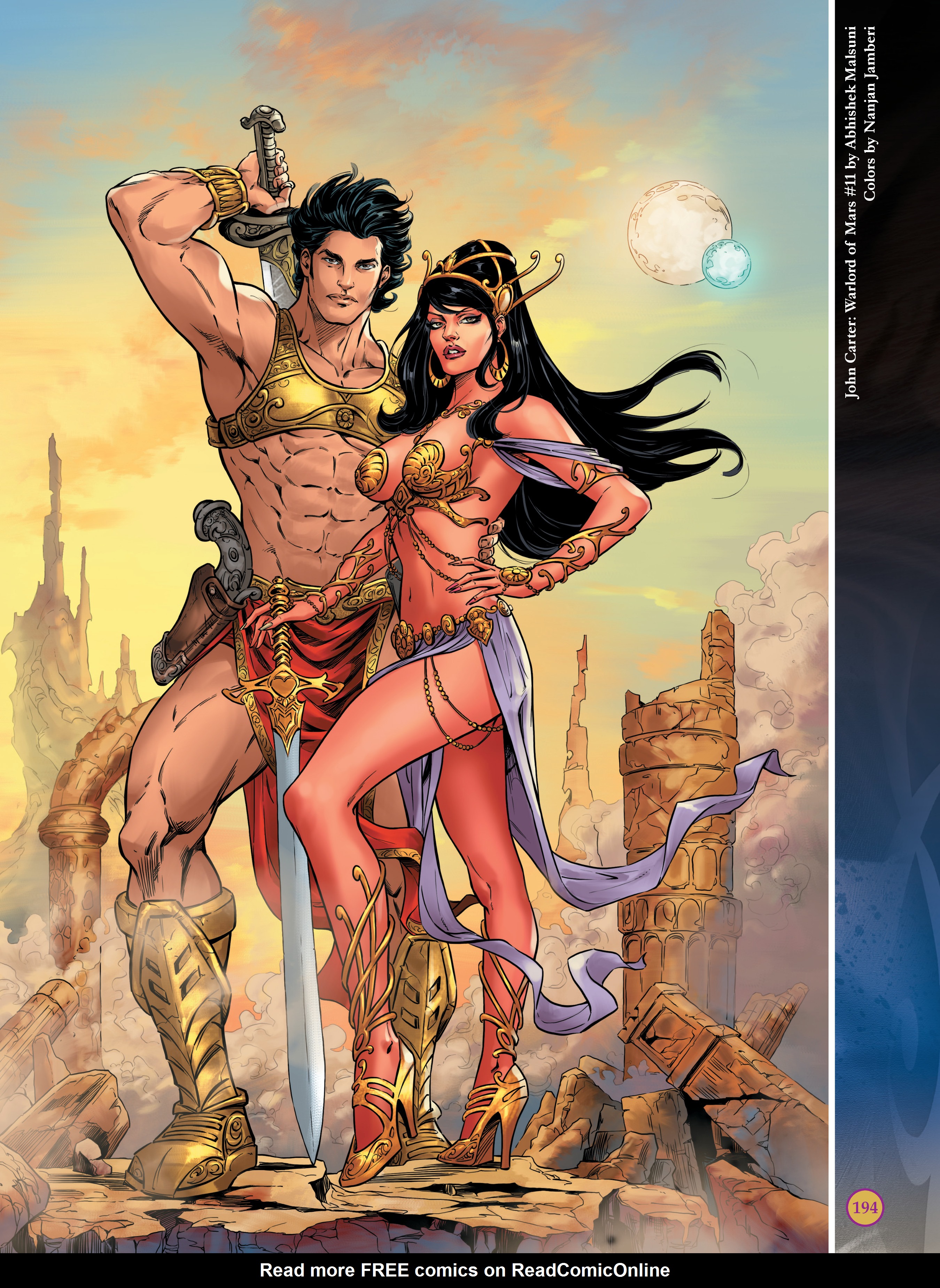 Read online The Art of Dejah Thoris and the Worlds of Mars comic -  Issue # TPB 2 (Part 2) - 93