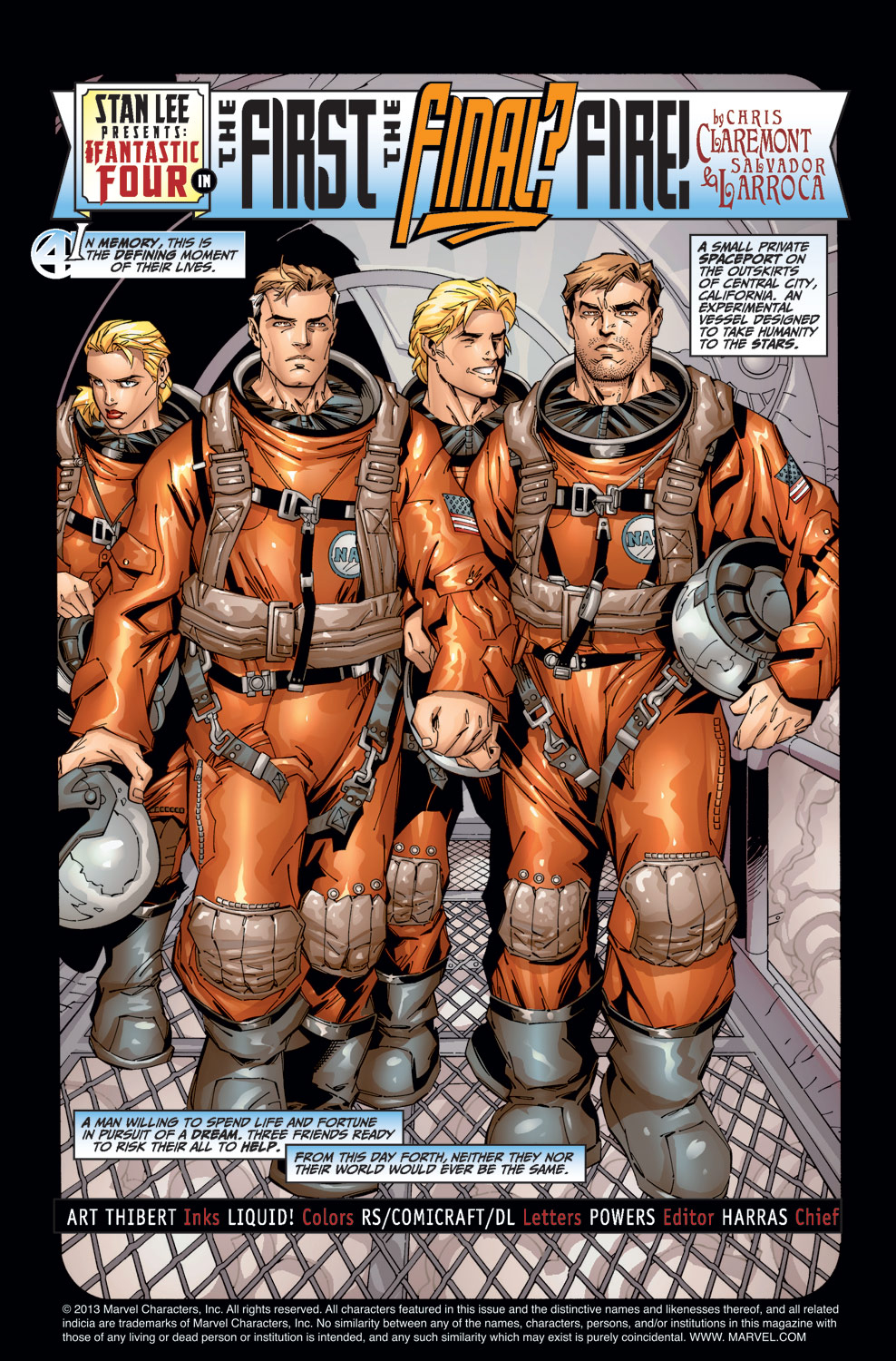 Read online Fantastic Four (1998) comic -  Issue #11 - 2