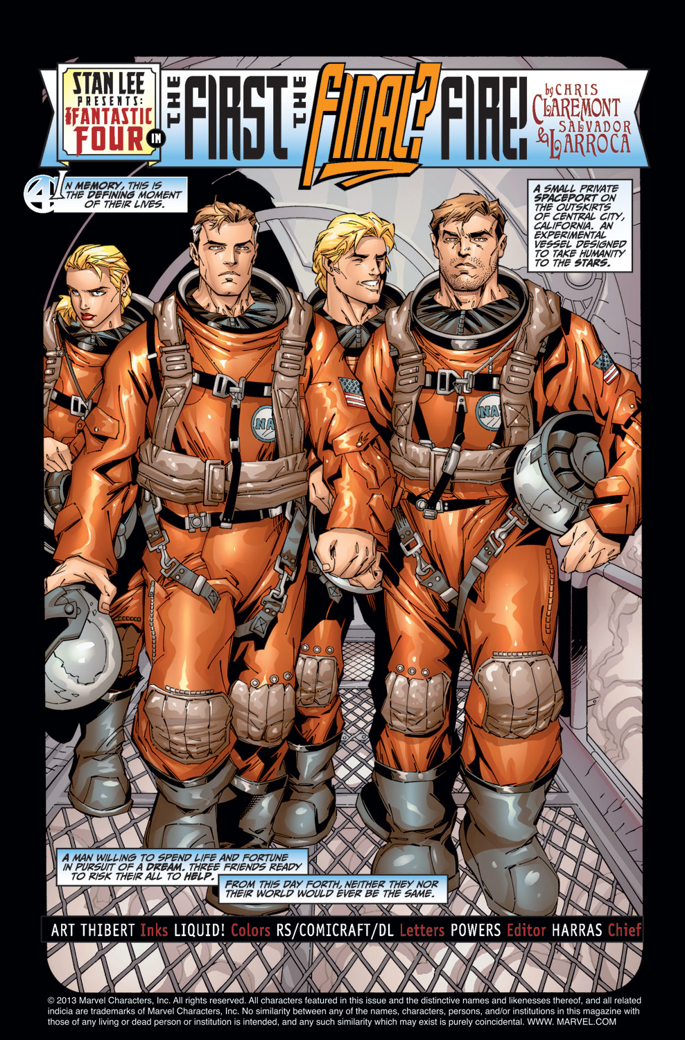 Read online Fantastic Four (1998) comic -  Issue #11 - 2